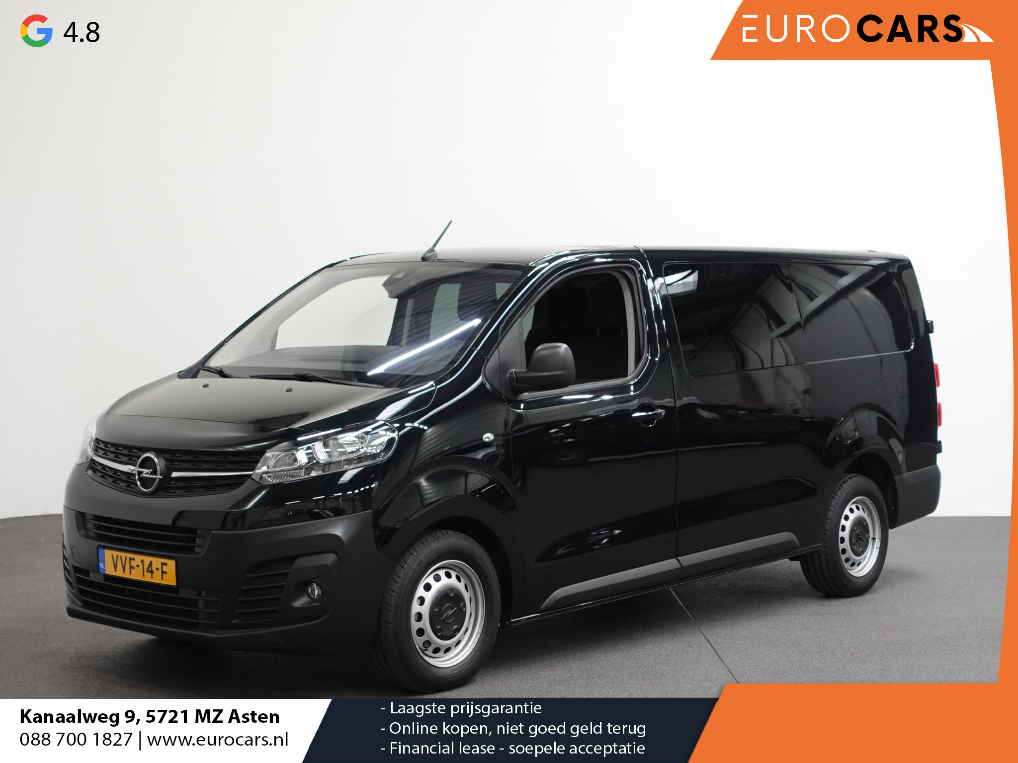 Opel Vivaro 145pk L3H1 Dubbele Cabine Edition Automaat Airco Navi Cruise Control Parkeersensoren Trekhaak