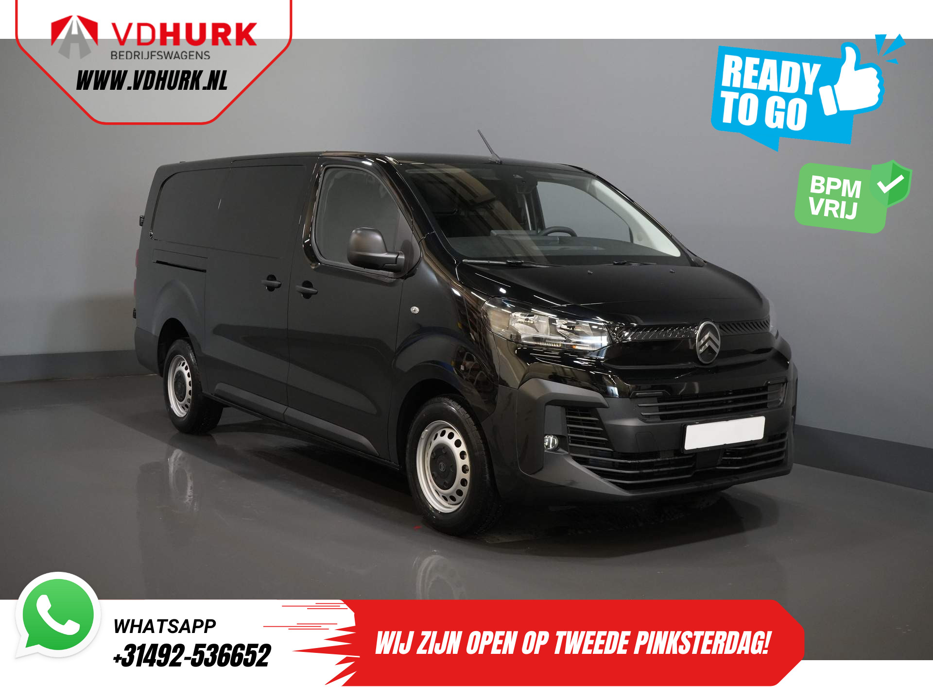 Citroën Jumpy 2.0 HDI 145 pk L3 BPM VRIJ/ Virtual Cockpit/ Carplay/ Camera/ PDC/ Cruise/ Airco