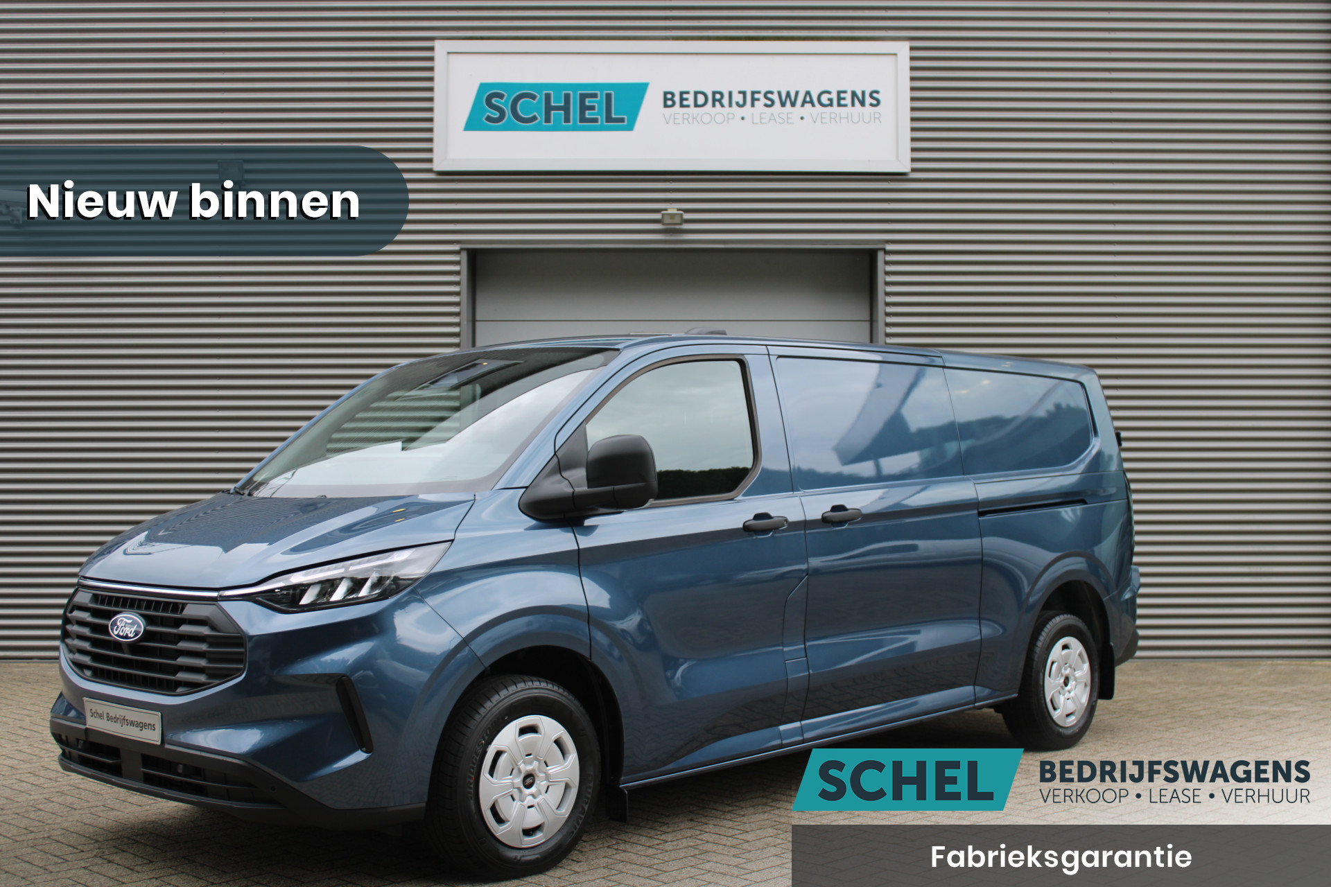 Ford Transit Custom 320 2.5 PHEV L2H1 Trend 232pk - 2x Schuifdeur - Adaptive Cruise - Blind Spot - Navigatie - Camera - Verwarmd Stuur - Rijklaar