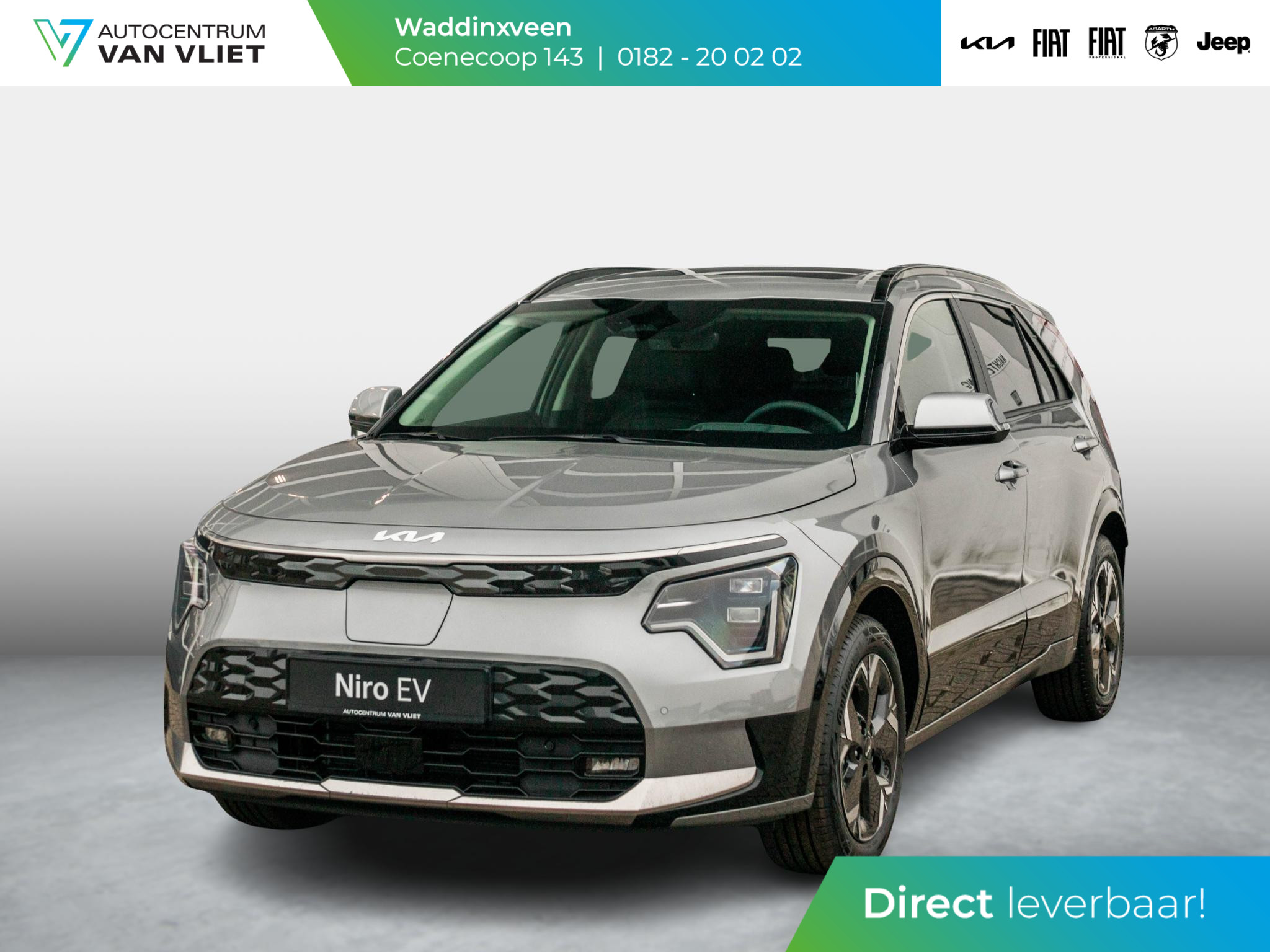 Kia Niro EV DynamicPlusLine 64.8 kWh | Direct leverbaar  | Clima | Carplay | Stoel -/ Stuurverwarming | LED