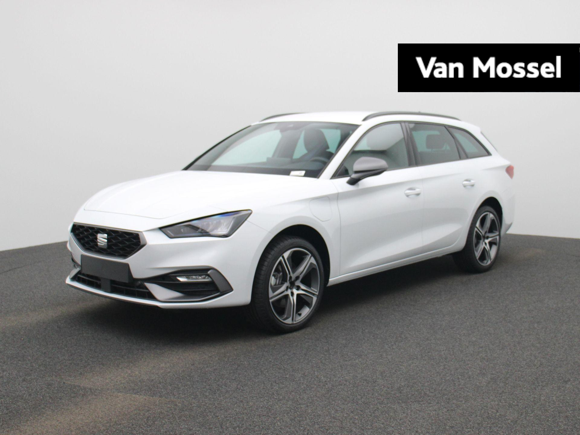 SEAT Leon Sportstourer 1.5 TSI e-Hybrid FR PHEV First Edition 204 PK | Automaat | LED Koplampen | Navigatie | Climate Control | Apple Carplay/Android Auto | Achteruitrijcamera | Alcantara bekleding | Adaptive Cruise Control | Parkeersensoren | Privacy Glass | Virtual Cockpit | € 3.000,- inruilpremie! | Direct leverbaar! |