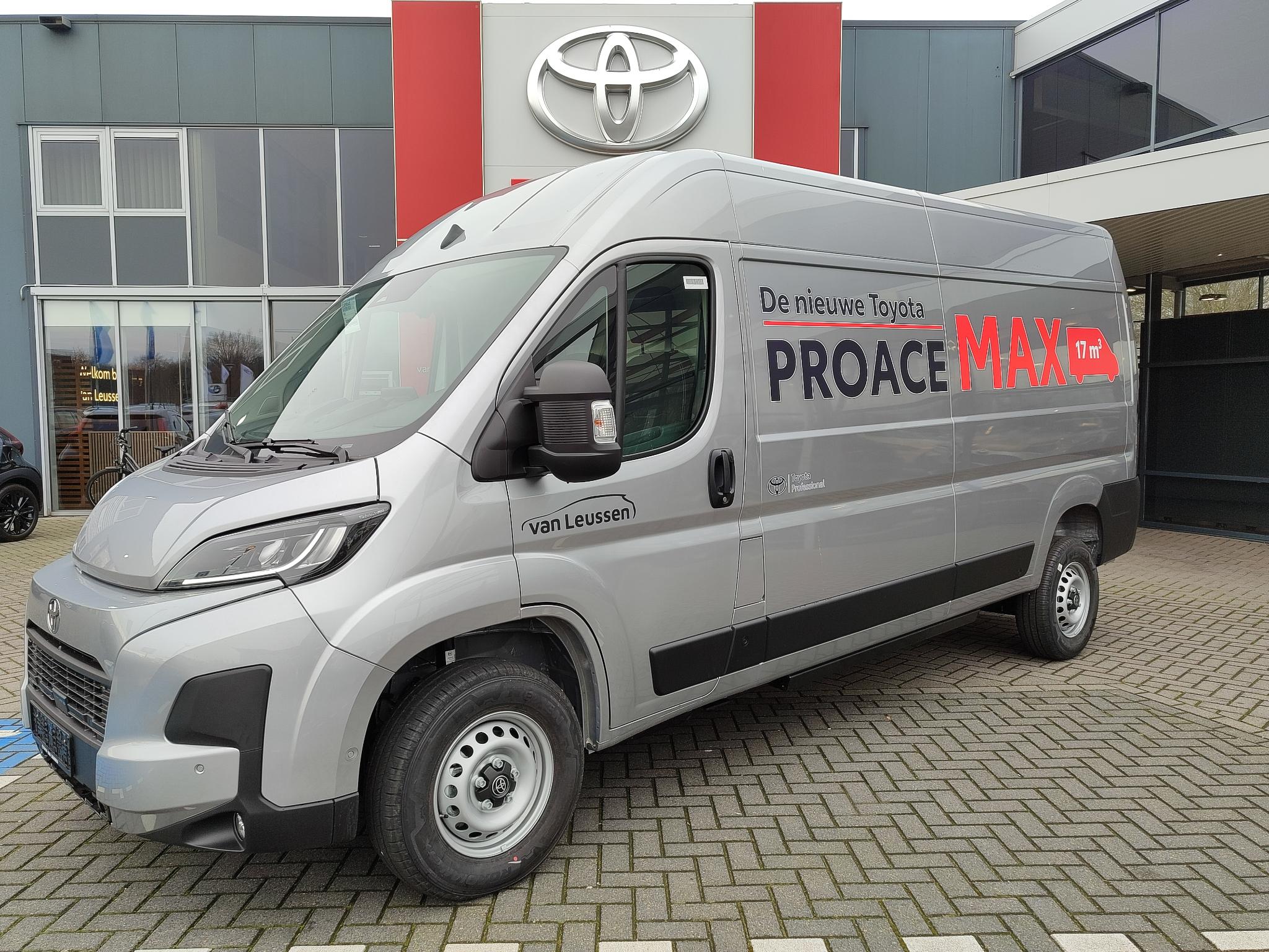 Toyota ProAce MAX ELECTRIC 3.5t L3H3 Navigator Heavy 110KWH CAMERAFUNCTIE BINNENSPIEGEL KEYLESS AD-CRUISE APPLE/ANDROID PARK-SENSOREN BLUETOOTH STOELVERW