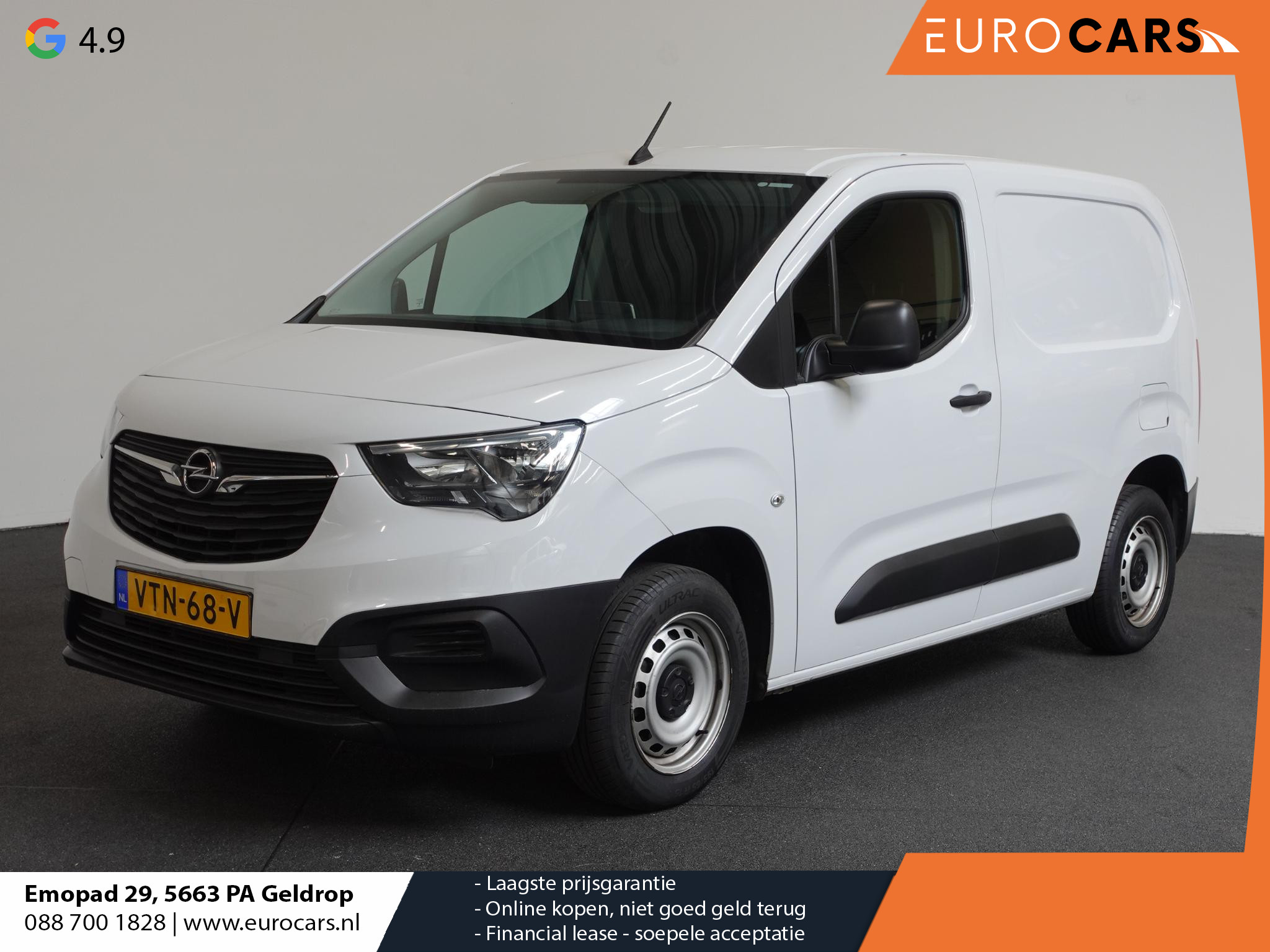 Opel Combo 102pk L1H1 Navi Apple Carplay/Android Auto Trekhaak Cruise Control Airco Parkeersensoren