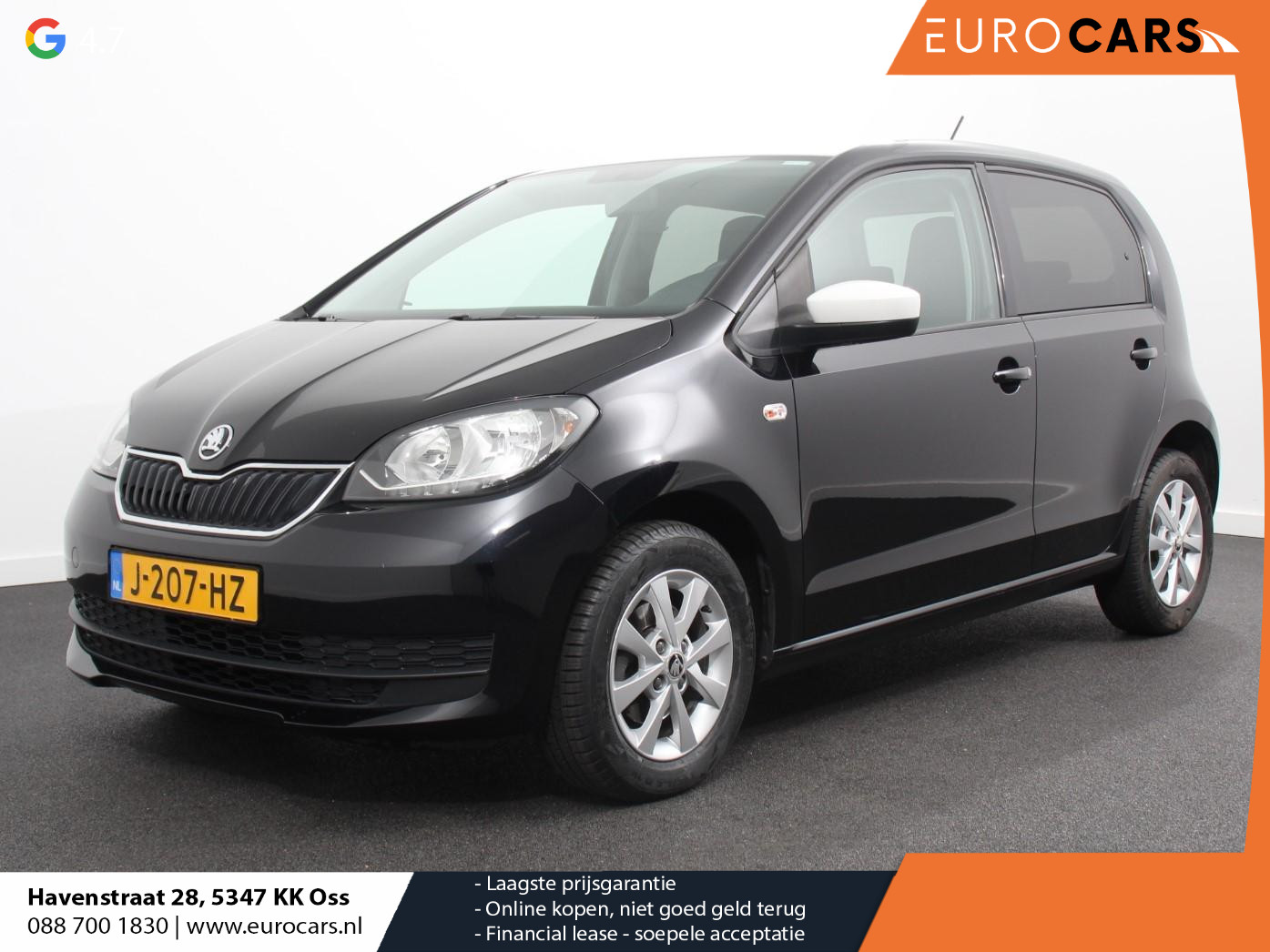 Škoda Citigo 1.0 Ambition | Airco | Bluetooth | Lichtmetalen Velgen | 5 Deurs