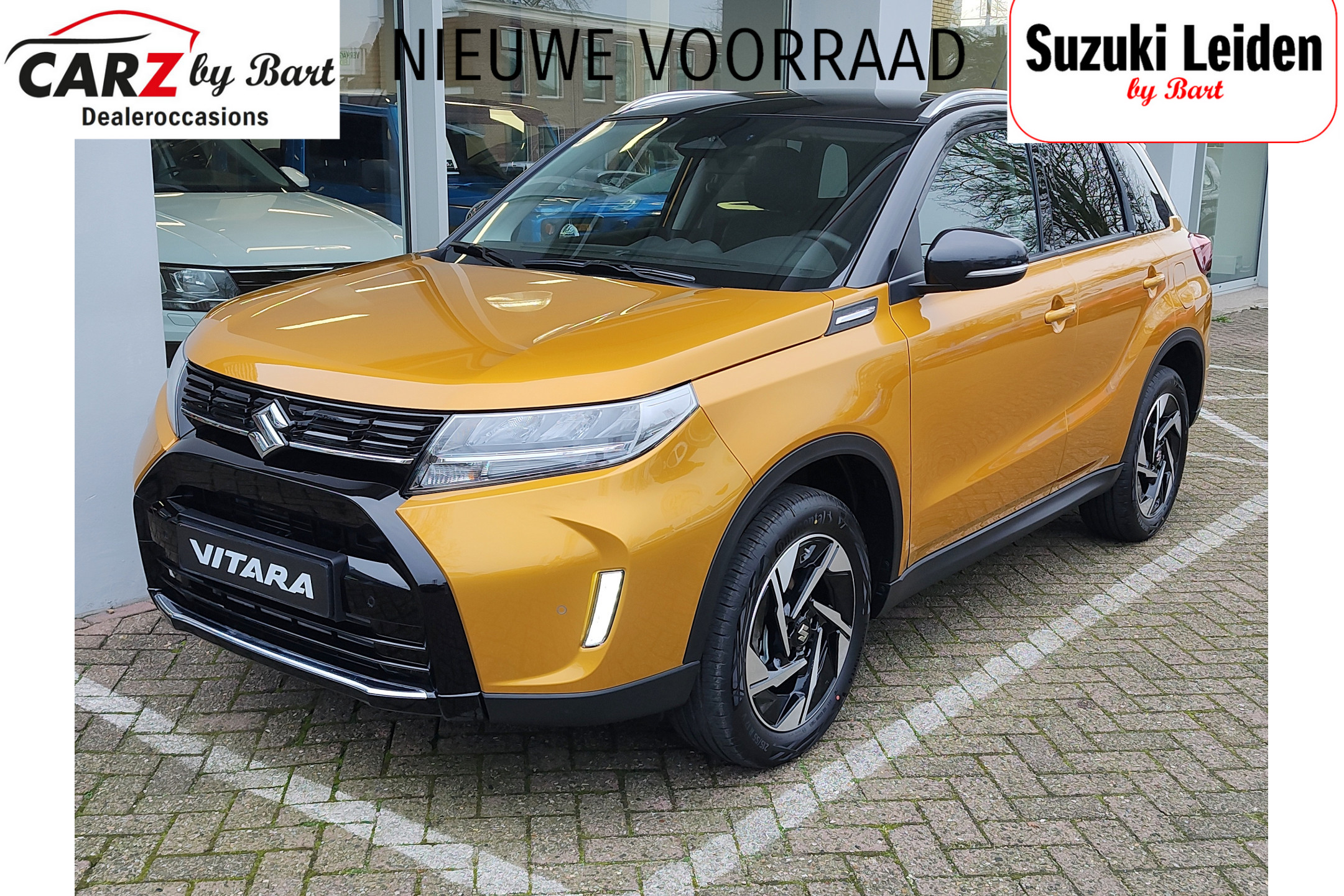 Suzuki Vitara 1.4 BOOSTERJET STYLE SMART HYBRID Direct Beschikbaar | Met 6 JAAR GARANTIE! | Inclusief € 2.150,- Voorraad Voordeel