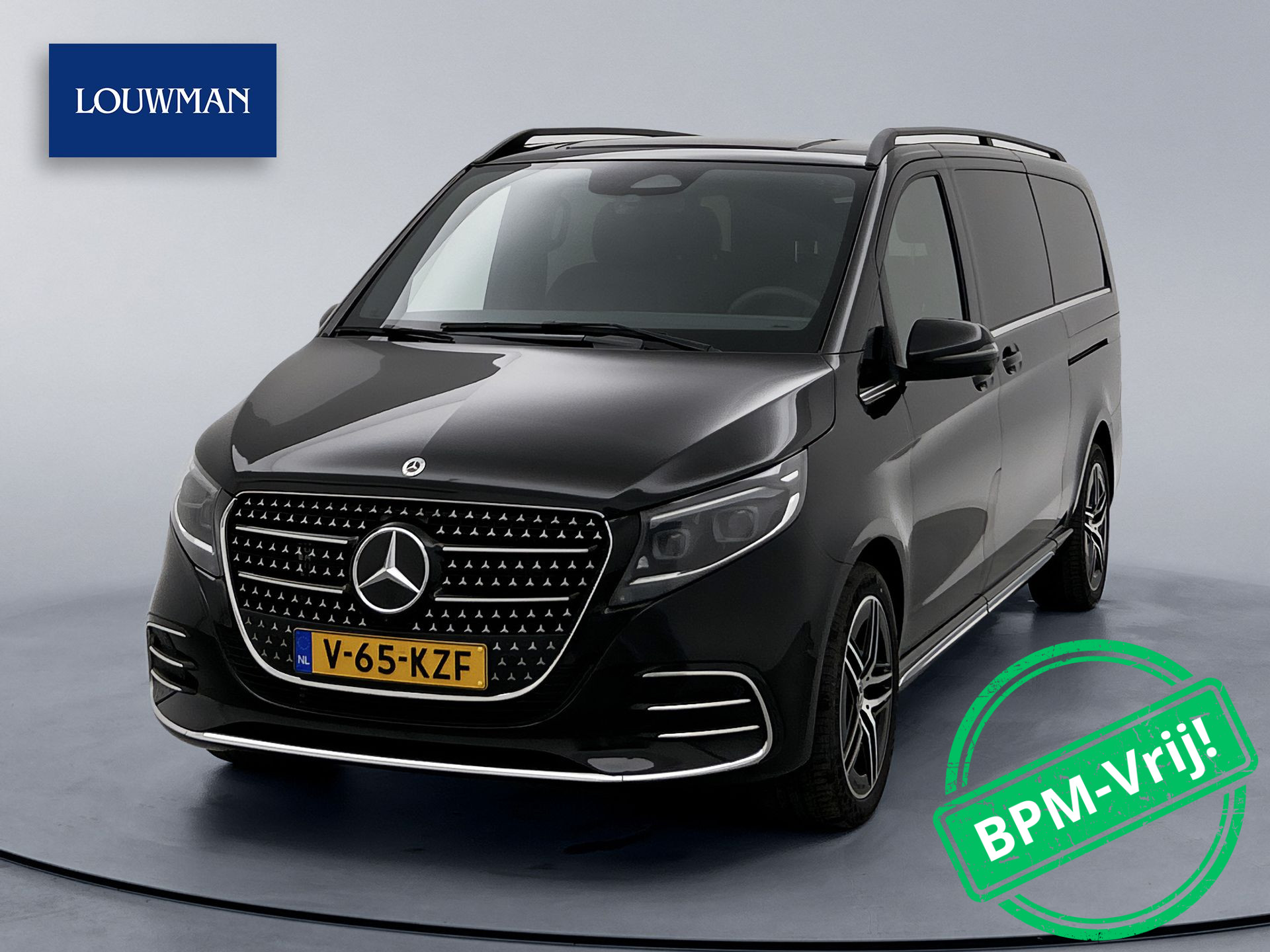 Mercedes-Benz V-Klasse 300d 4-MATIC Extra Lang AMG Avantgarde BPM-Vrij Dubbele Cabine 360 Graden Camera Elektrische Schuifdeuren Adaptieve Cruise Control