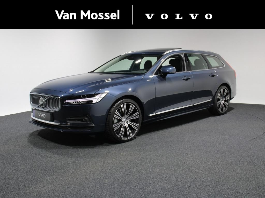 Volvo V90 B5 Ultimate Bright | Panoramisch schuifdak | Camera | 20" Lichtmetalen velgen |  Demo | Vraag naar de actuele tellerstand