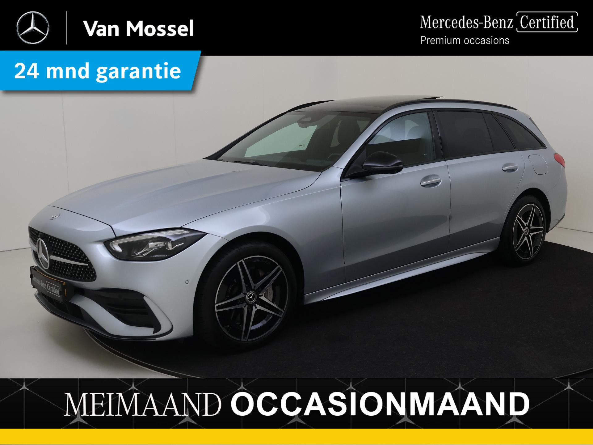 Mercedes-Benz C-Klasse Estate 300 e AMG Line Panorama dak / Head-Up / 360 Camera / Memory Seats / Elektrische trekhaak /
