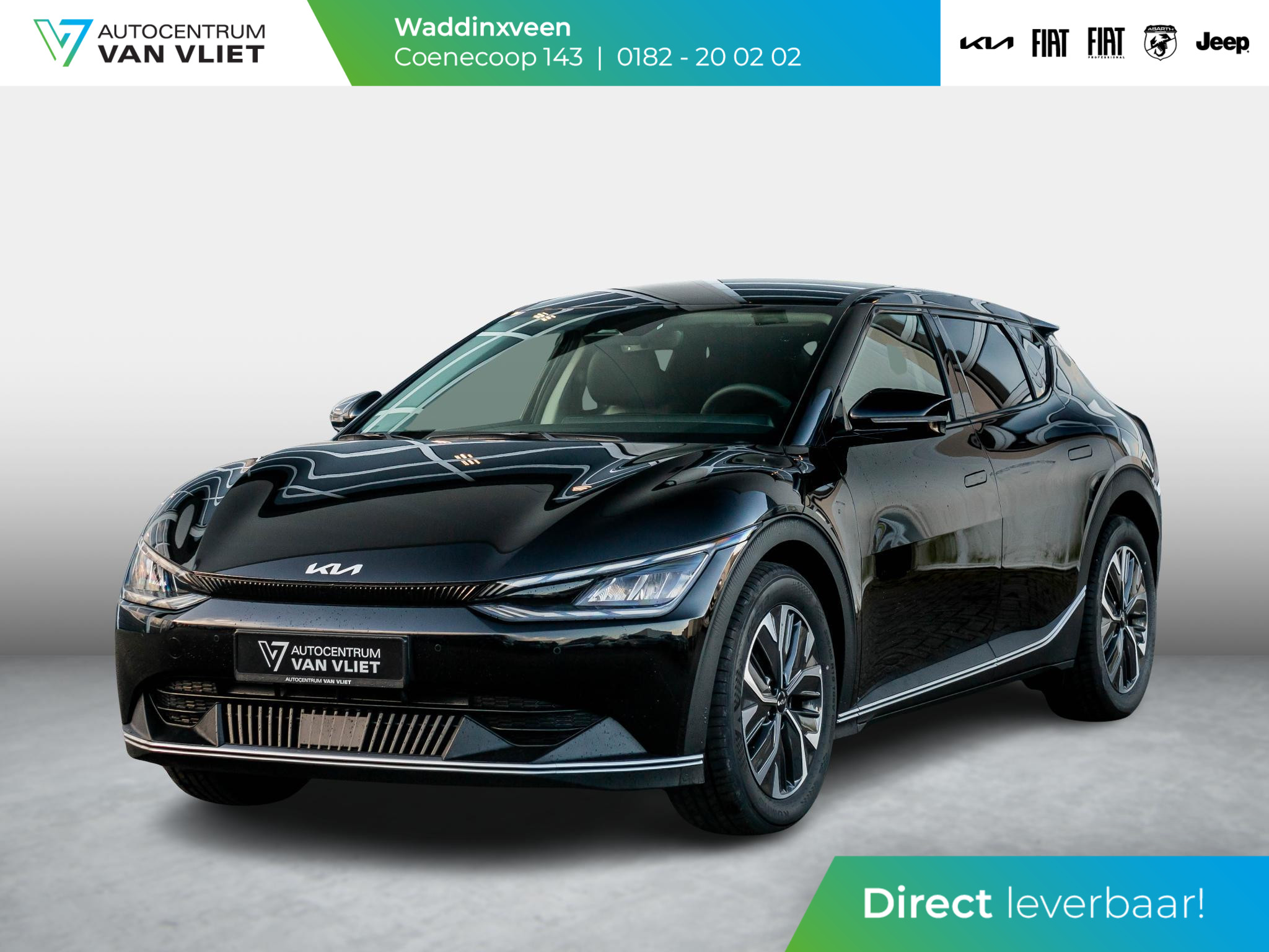 Kia EV6 Light Edition 58 kWh | Direct leverbaar | Navigatie | Camera | Snel rijden | Stoel & Stuur verwarming