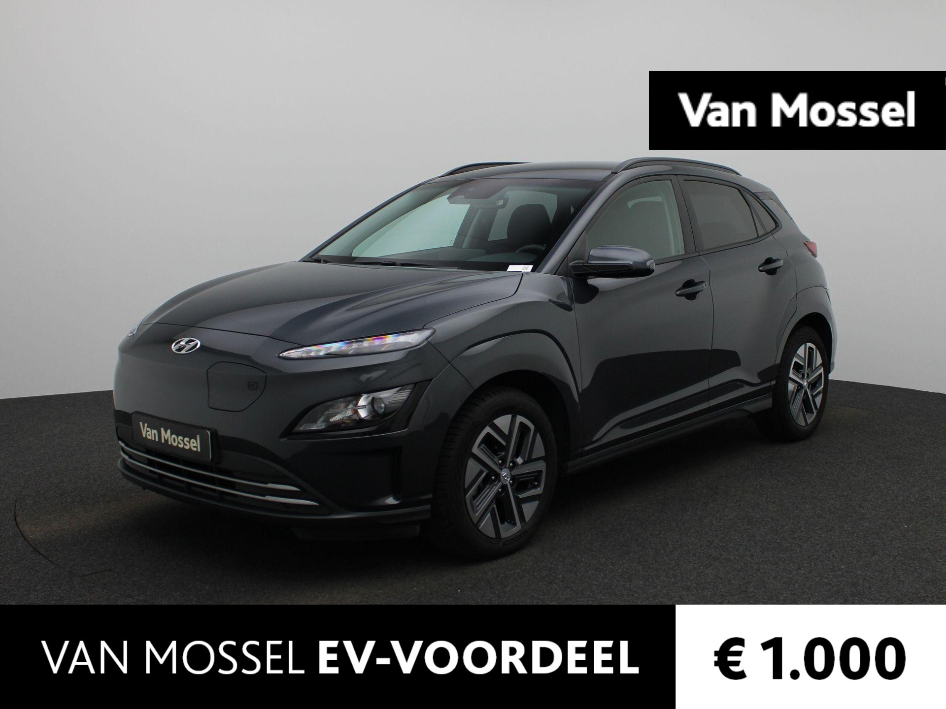 Hyundai Kona EV Fashion 39 kWh | Apple Carplay / Android Auto | Warmtepomp | Privacy Glass | Virtual Cockpit | Navigatie | Climate Control | Keyless |