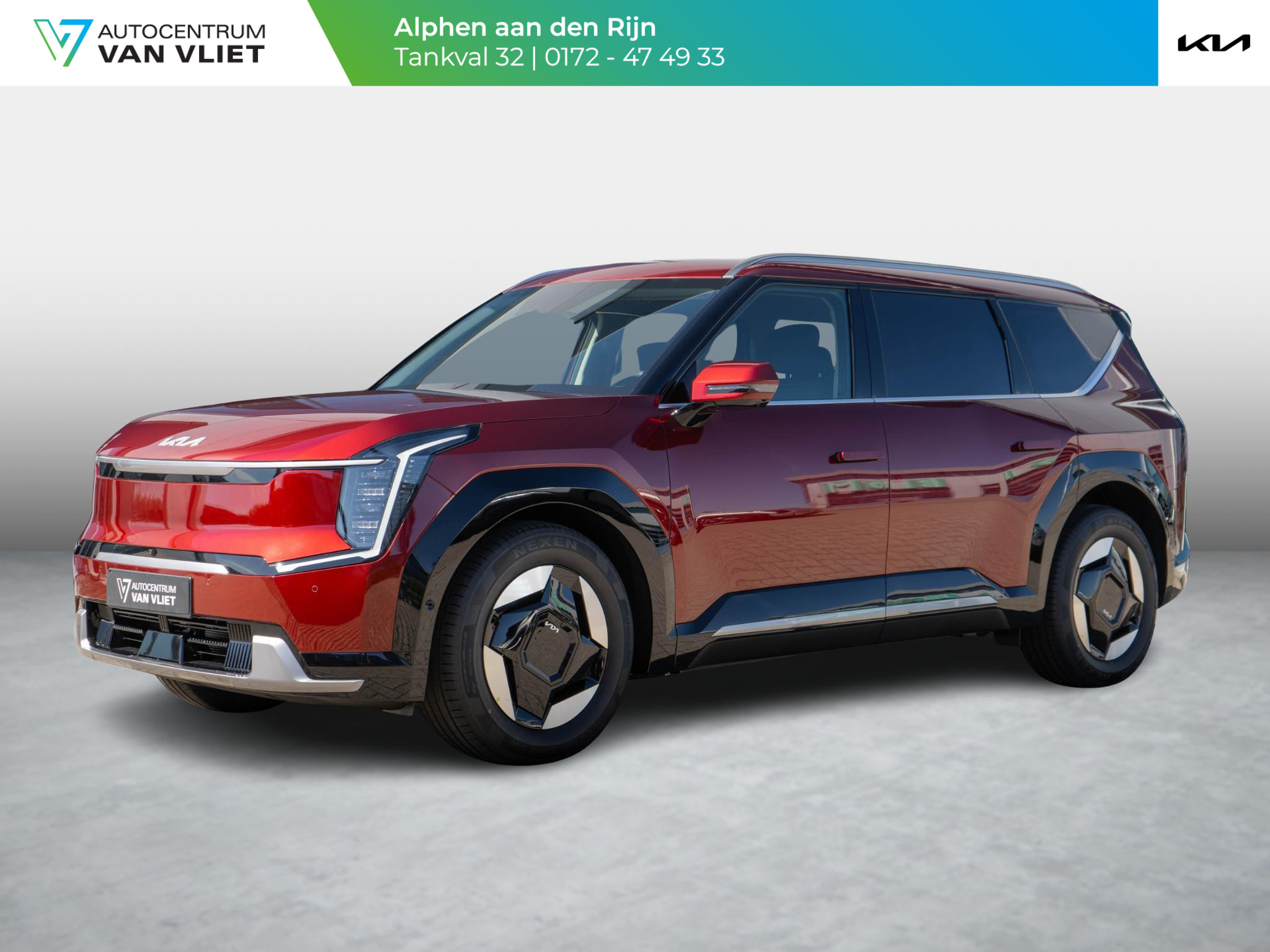 Kia EV9 Air 99.8 kWh | Op voorraad | Stoelverwarming | Dodehoek assistentie |