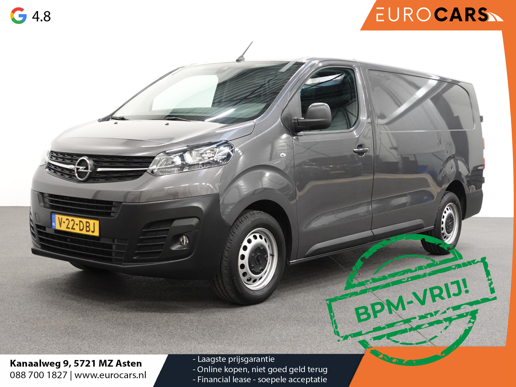 Opel Vivaro 2.0 BlueHDi 145PK L3 Automaat Airco Bluetooth Cruise Control Navigatie Trekhaak
