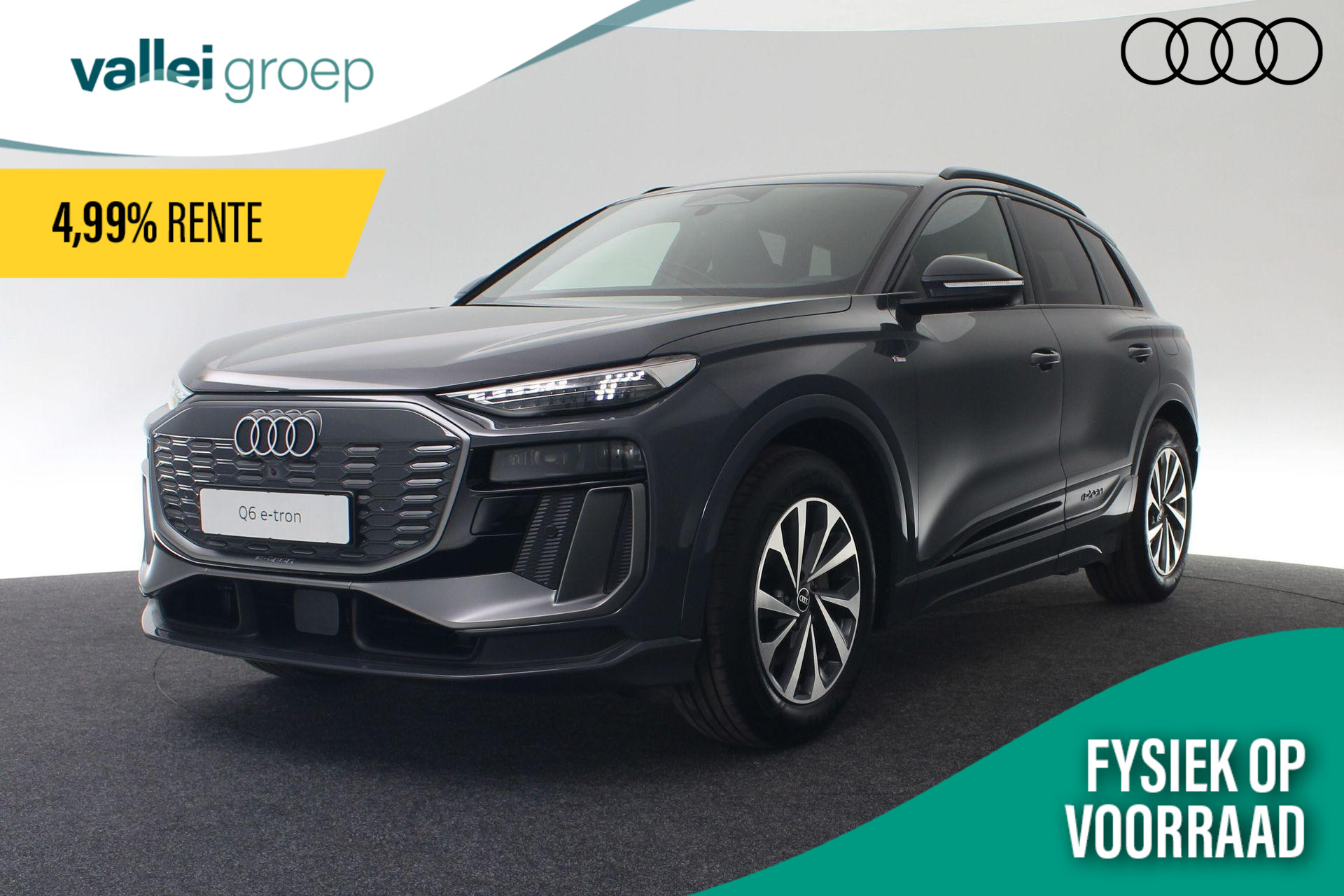 Audi Q6 e-tron Launch edition e-tron 83Kwh 185 kW / 252 PK Hatchb | Comfortpakket plus | Tech plus | Warmtewerend glas donker tint