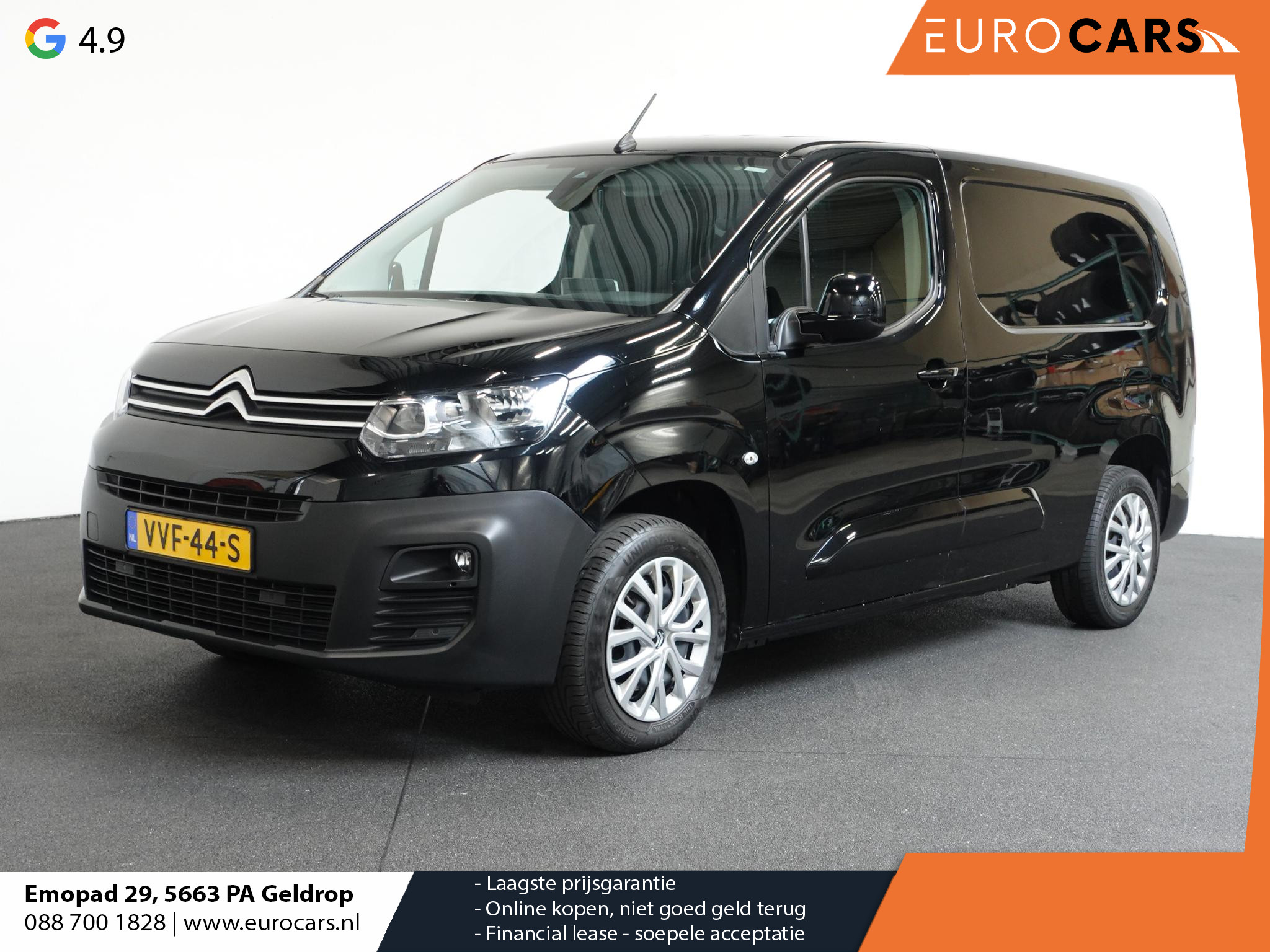 Citroën Berlingo 130PK Automaat L2 Navigatie Apple carplay/ Android Auto Cruise control Trekhaak parkeersensoren 3-Zits Euro6