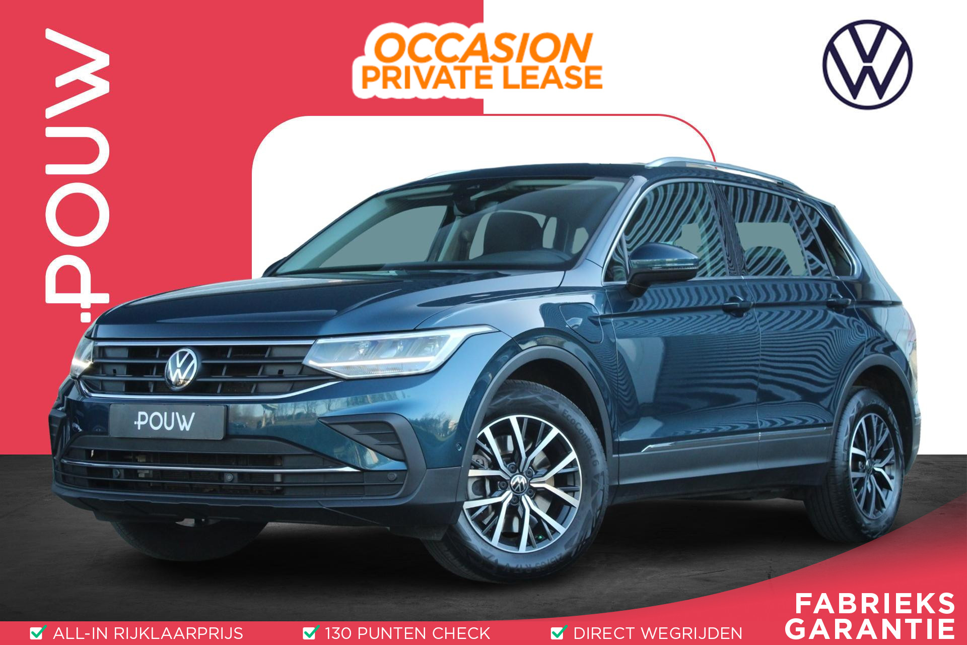 Volkswagen Tiguan 1.4 TSI 245pk DSG eHybrid Life Active | Trekhaak Wegklapbaar | Dodehoek Detectie | Navigatie
