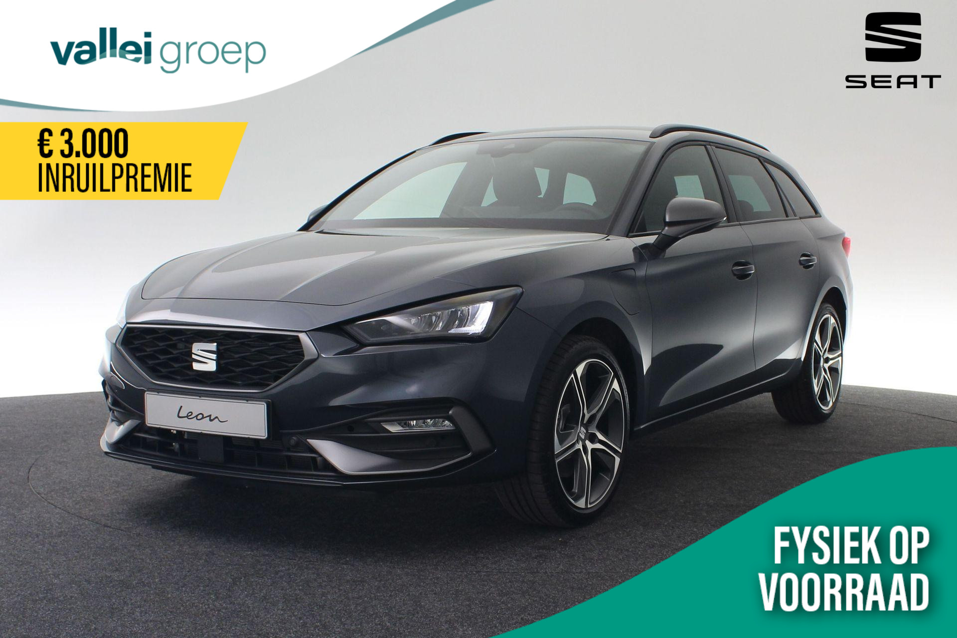 SEAT Leon Sportstourer FR First Edition 1.5 TSI eHybrid PHEV 150kW / 204 pk DSG | Camera | LED | Side Assist | ACC | 18 inch
