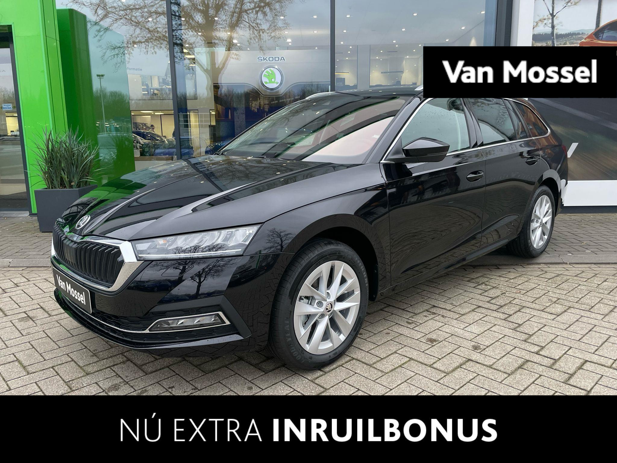 Škoda Octavia Combi 1.0 e-TSI Business Edition Plus 110 PK | Automaat | LED Koplampen | Navigatie | Trekhaak | Climate Control | Adaptive Cruise Control | Travel pakket | Apple Carplay/Android Auto | Elektrische achterklep | Stoelverwarming | Privacy Glass | Parkeersensoren | Lichtmetalen velgen | €4201,- Actiekorting! | PRIJS = NETTO RIJKLAAR! | Direct leverbaar! |