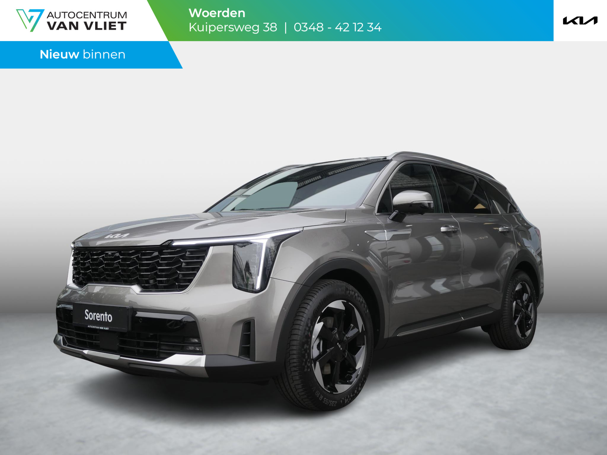 Kia Sorento 1.6 T-GDi Plug-in Hybrid 4WD ExecutiveLine 7p. | Uit Voorraad leverbaar | Vol opties | Leer | Navi | Clima | Camera | Carplay