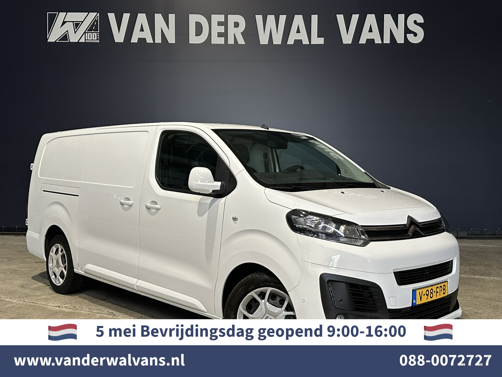 Citroën Jumpy 2.0 BlueHDI 150pk L3H1 XL Euro6 Airco | Navigatie | Camera | Apple Carplay Android Auto, Cruisecontrol, Parkeersensoren, Bijrijdersbank, 2500kg trekvermogen