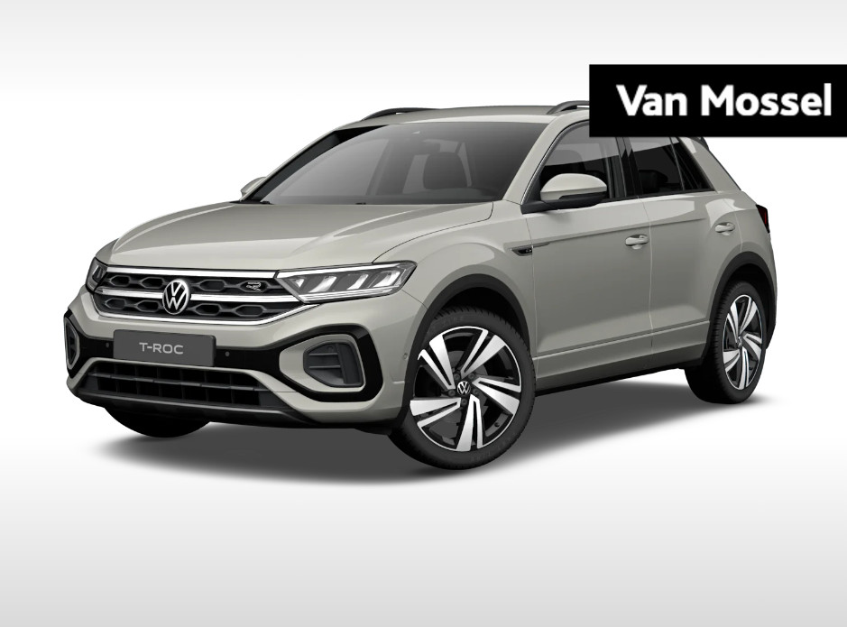 Volkswagen T-Roc 1.5 TSI R-Line 150 PK Automaat | #AD | Apple Carplay | Navigatie | Android Auto | IQ-Lights | Camera | Stoelverwarming | Ruiten getint | 18" Lichtmetalen velgen | Dodehoek sensoren | Climate control |