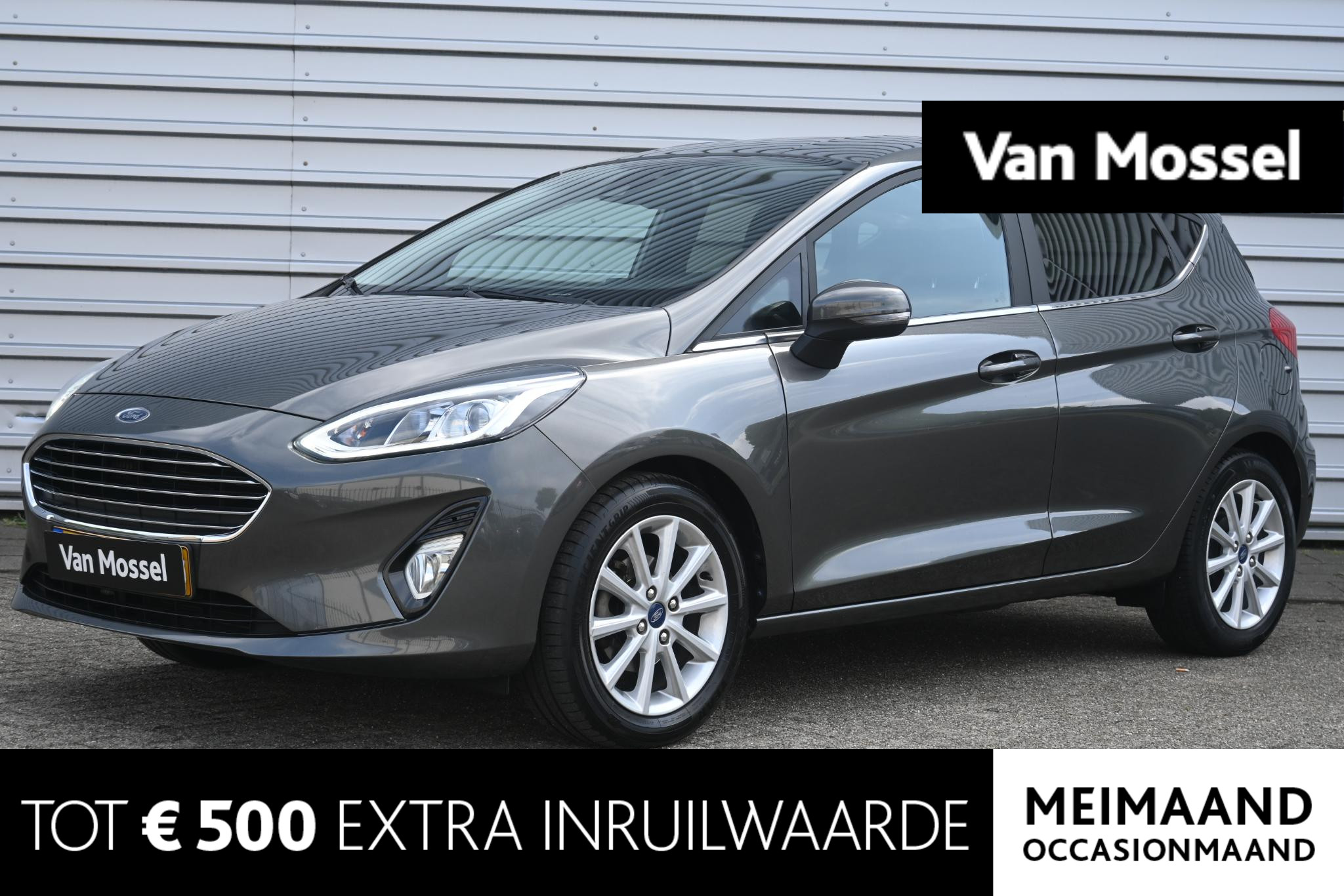 Ford Fiesta 1.0 EcoBoost Titanium | Cruise Control | Apple Car Play | Climate Control | Lichtmetalen velgen