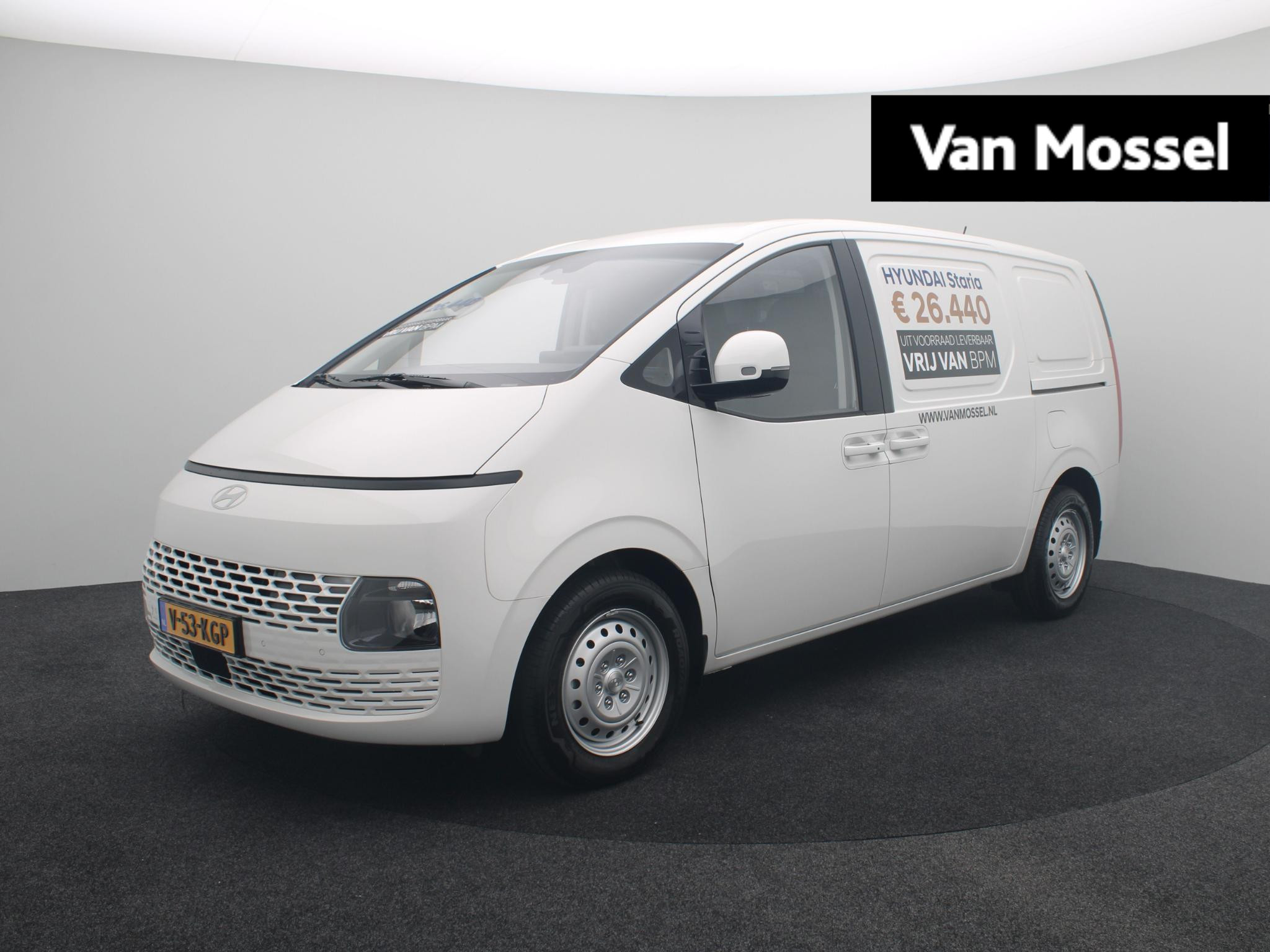 Hyundai Staria 1.6 T-GDI HEV | 3 zitplaatsen | Prijs ex BPM / BTW | Uit voorraad leverbaar |