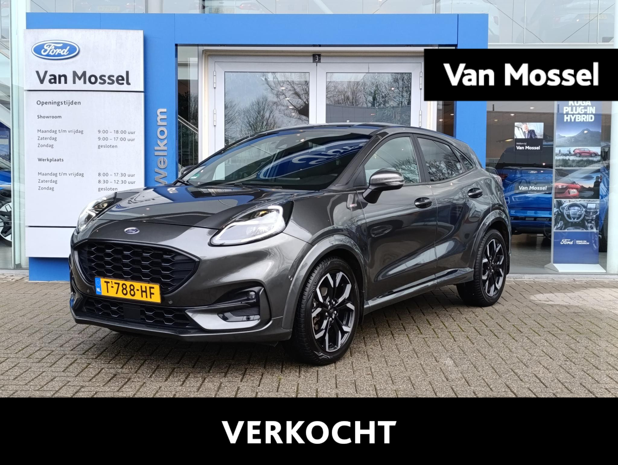 Ford Puma 1.0 EcoBoost Hybrid ST-Line X | Volledig Dealeronderhouden | Adaptieve Cruise Control | Dodehoeksensoren | Stoel/stuur voorruitverwarming