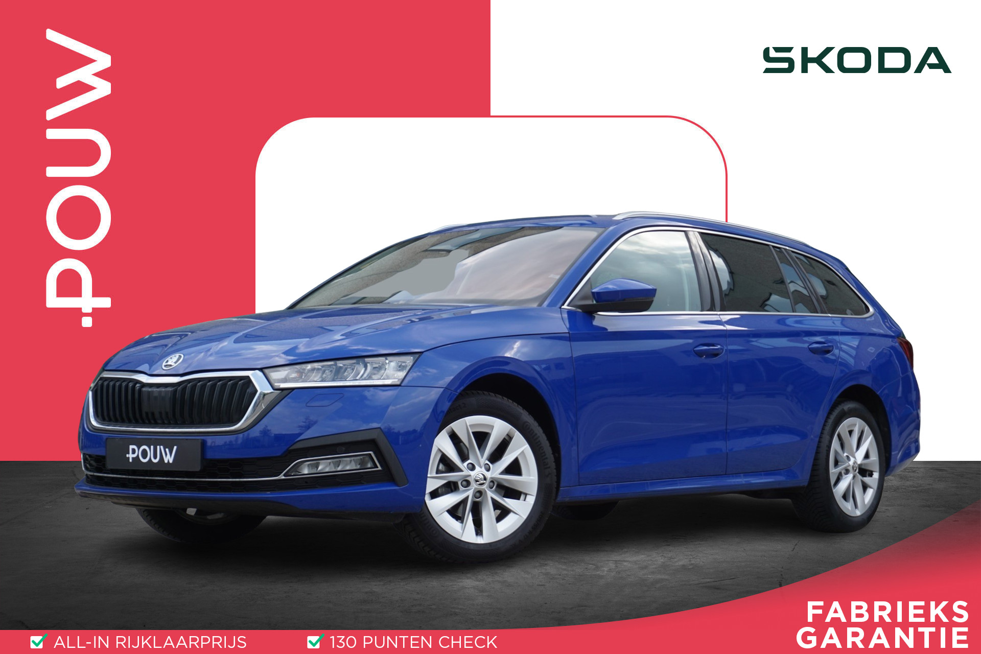 Škoda Octavia Combi 1.5 e-TSI 150pk DSG Business Edition Plus | Stuur/Stoelverwarming | Navigatie | Virtual Pedal | Grootlichtassistent
