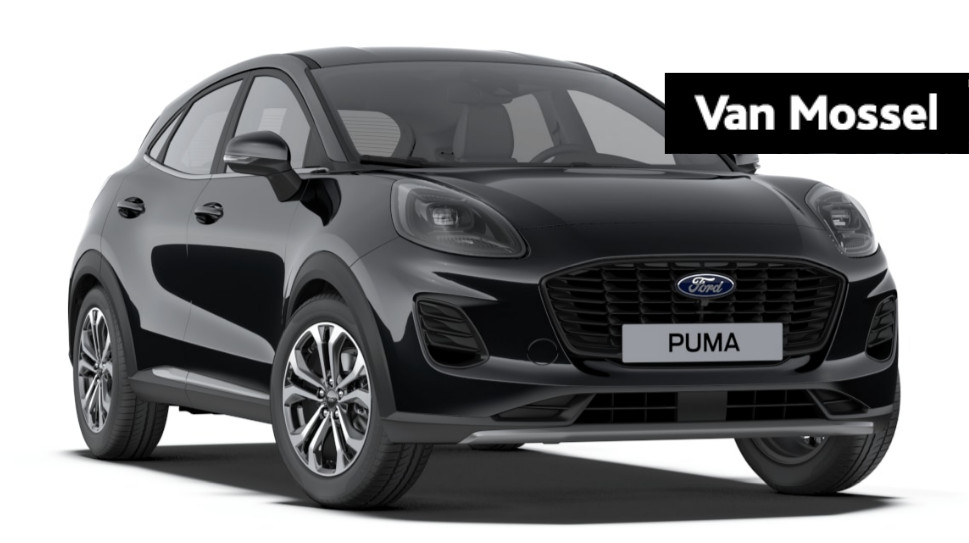 Ford Puma 1.0 EcoBoost Hybrid Titanium | €4.000,00 KORTING! | NAVIGATIE | APPLE CARPLAY | PARKEERSENS. | CRUISE CONTR. | AGATE BLACK | AUTOMAAT |