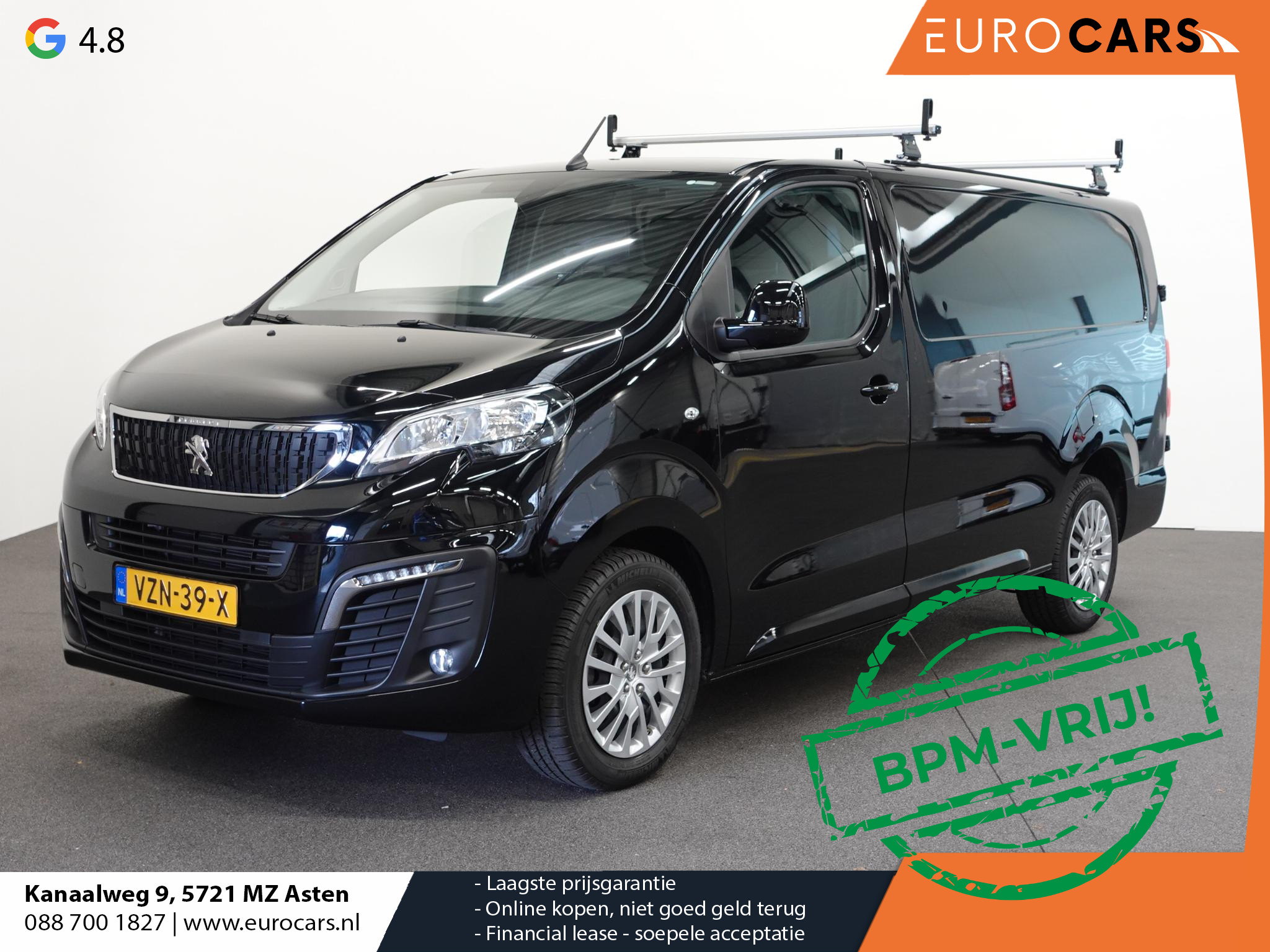 Peugeot Expert 2.0 BlueHDI 145PK L3 Automaat Airco Navigatie Cruise control Carplay Trekhaak