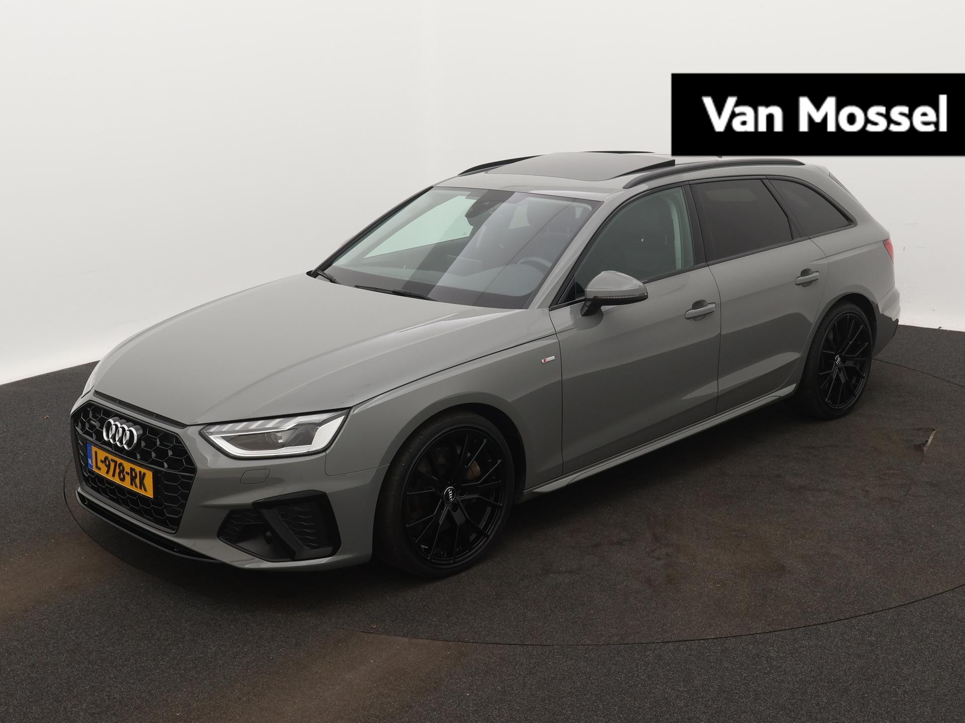 Audi A4 Avant 45 TFSI quattro edition one 245 PK | S-line | Automaat | Navigatie | Camera | Panoramadak | Adaptive Cruise Control | Climate Control | Stoelverwarming | Virtual Cockpit | LED Matrix | Lichtmetalen velgen | Privacy glass |