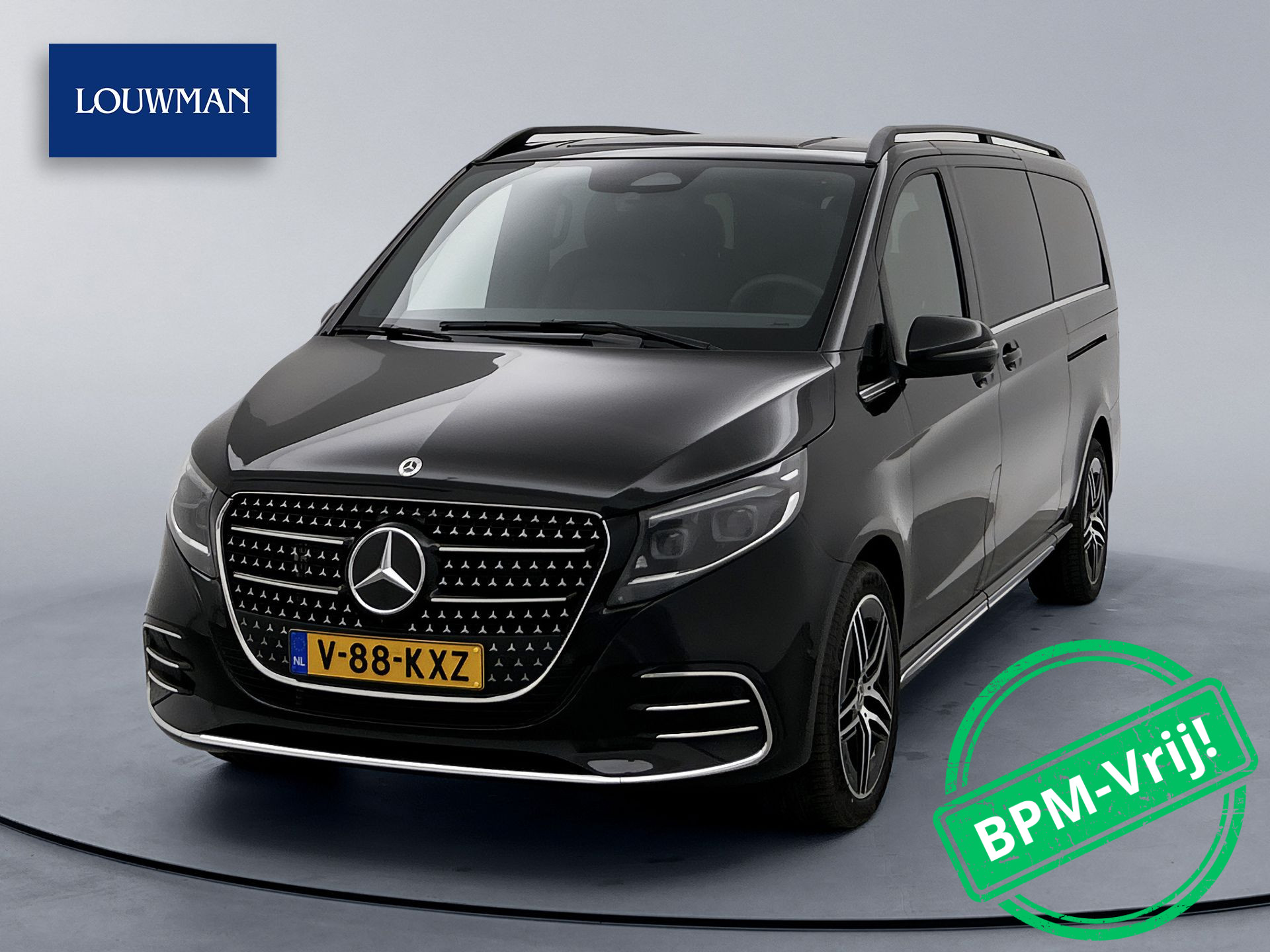 Mercedes-Benz V-Klasse 300d 4-MATIC Extra Lang AMG Avantgarde BPM-Vrij Dubbele Cabine 360 Graden Camera Elektrische Schuifdeuren Multibeam LED Adaptieve Cruise Control
