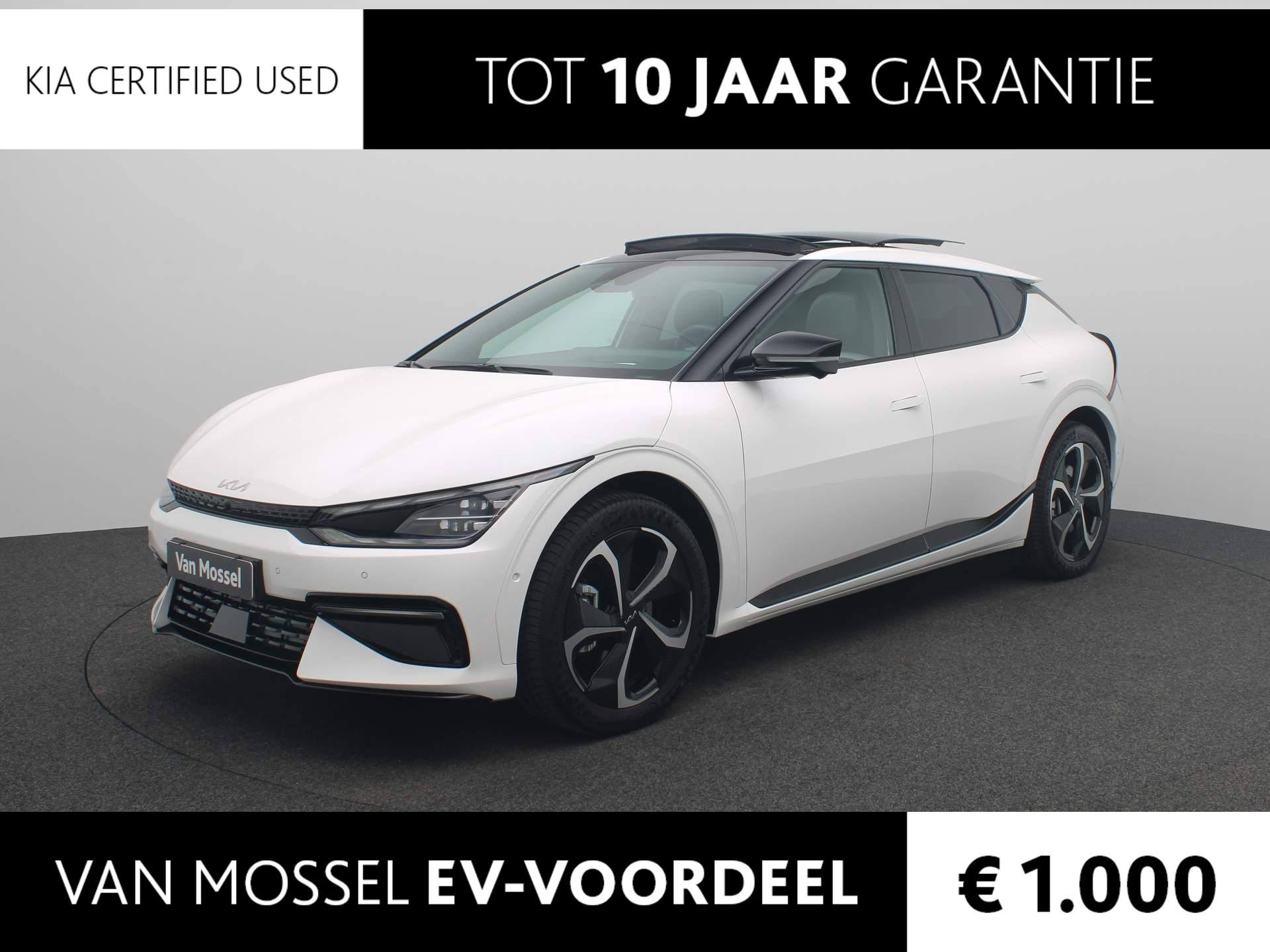 Kia EV6 GT-Line 77.4 kWh | stoel verwarming voor + achter | stoel ventilatie voor | parkeersensoren | parkeercamera |
