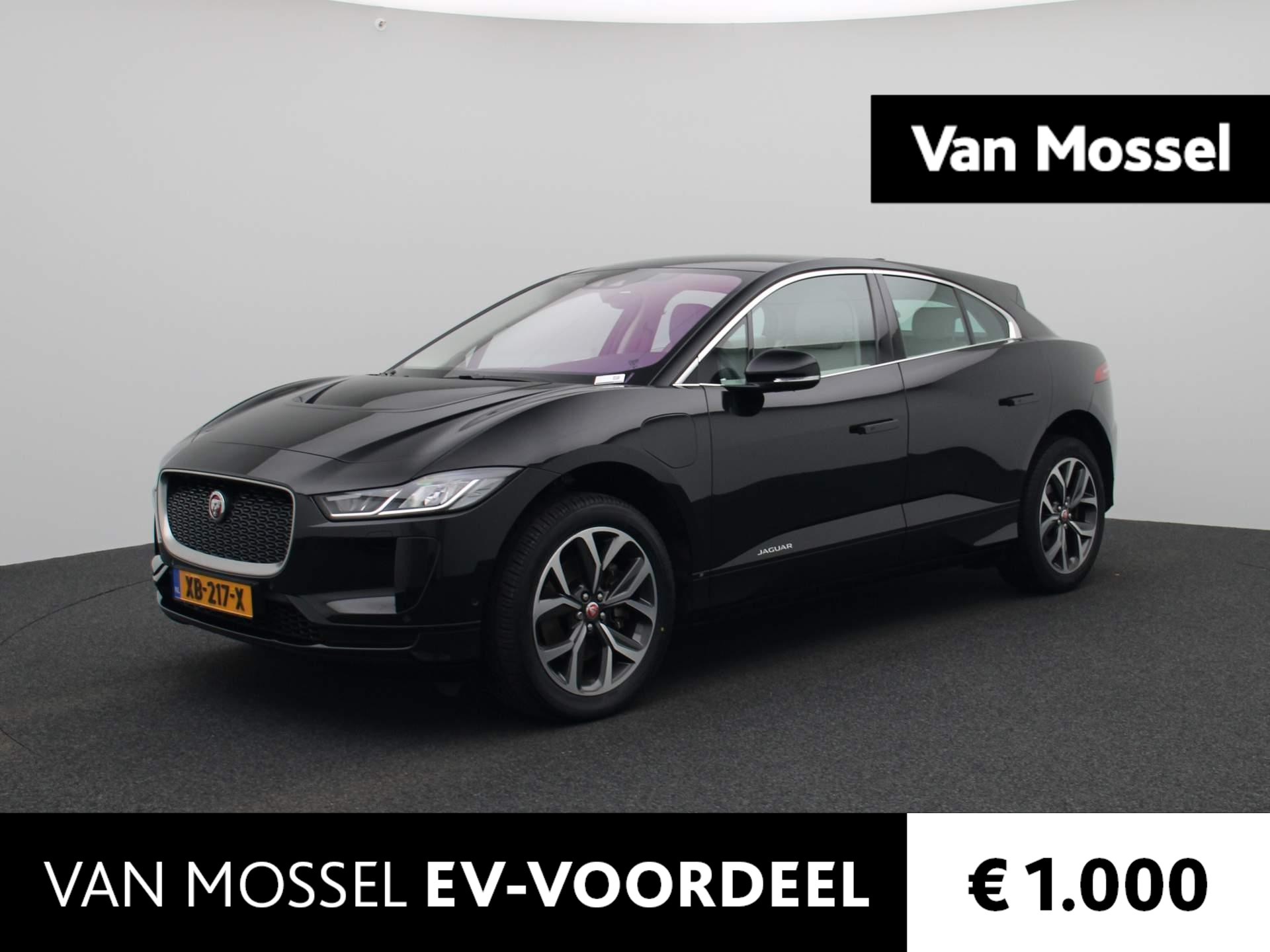 Jaguar I-PACE EV400 S 90 kWh | PANORAMADAK | LEDER | MERIDIAN AUDIO | NAVIGATIE | CLIMATE CONTROL | ACHTERUITRIJCAMERA | ELEKTRISCHE ACHTERKLEP | LED KOPLAMPEN | LANE ASSIST | STUURWIEL VERWARMD |