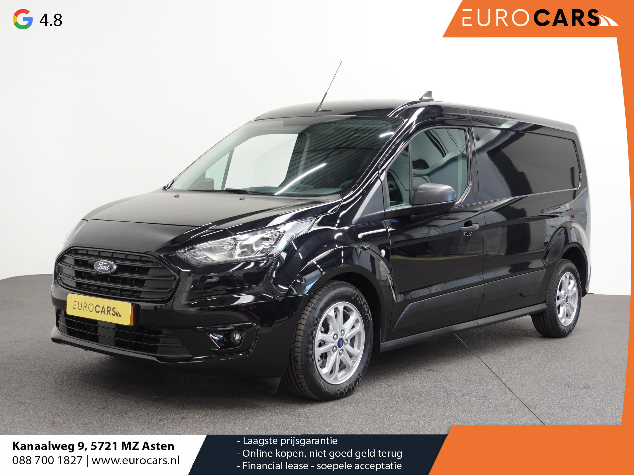 Ford Transit Connect 1.5 EcoBlue Aut. L2 Trend |Navi|Airco|PDC A|Cruise Control|3Zits|Camera|DAB+