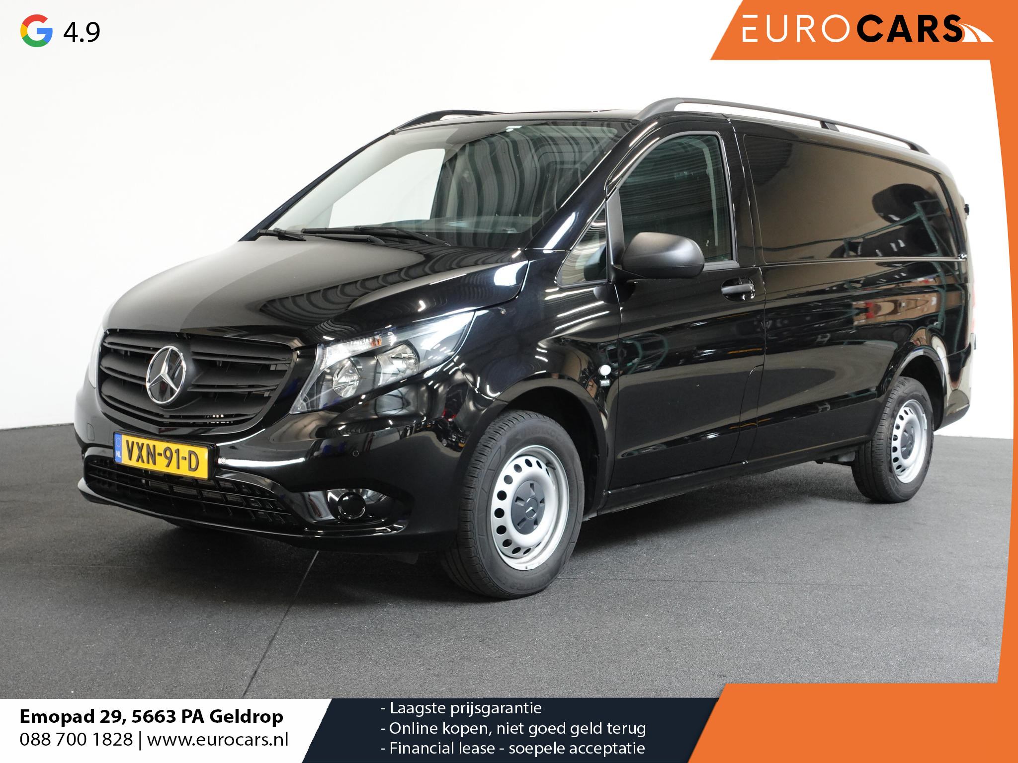 Mercedes-Benz Vito 114 CDI Lang Automaat Airco Bluetooth Camera Apple Carplay/ Android Auto Cruise control Trekhaak