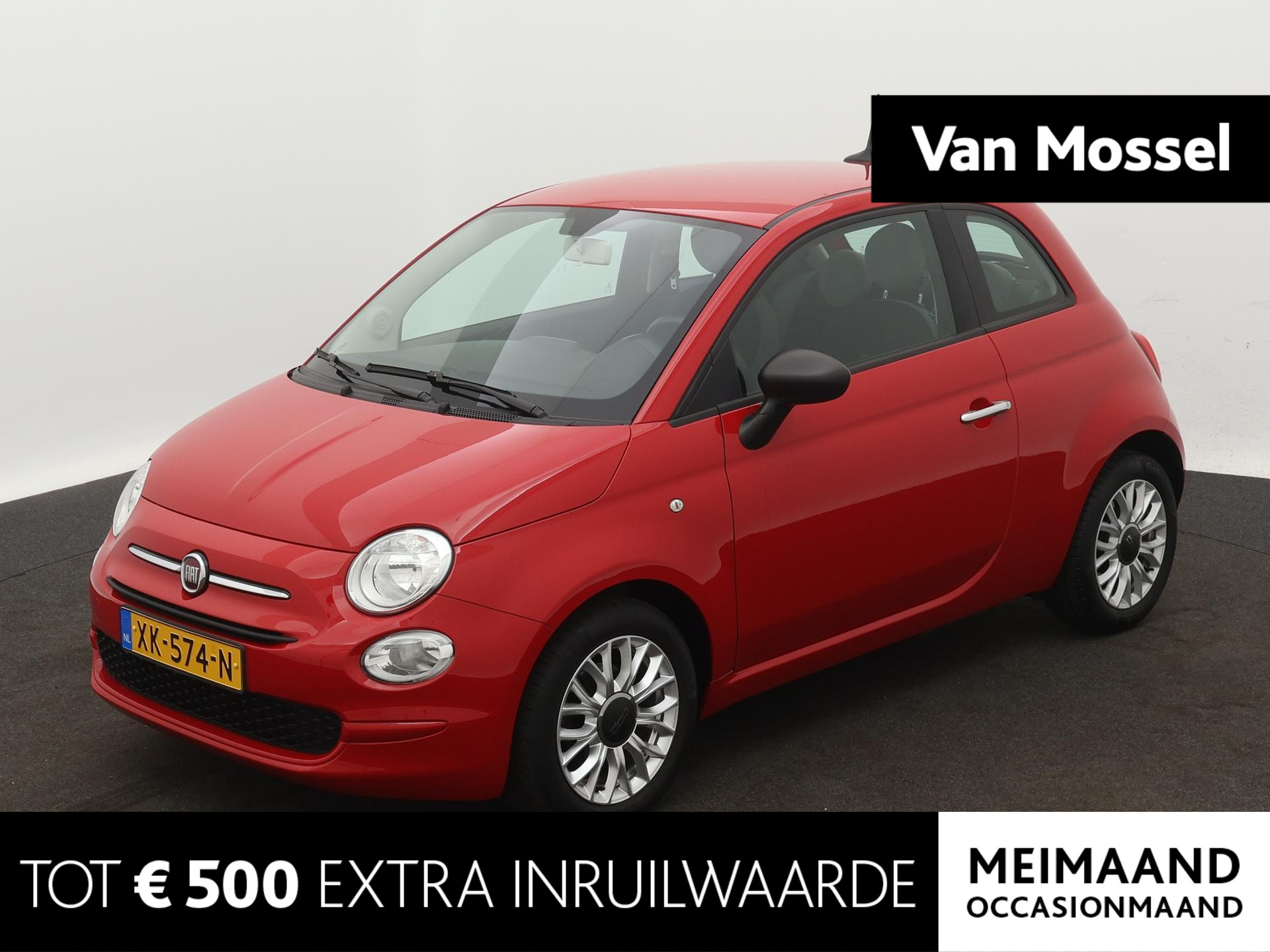 Fiat 500 0.9 TwinAir Turbo Popstar | Airco | 15" Lichtmetalen velgen | Cruise control