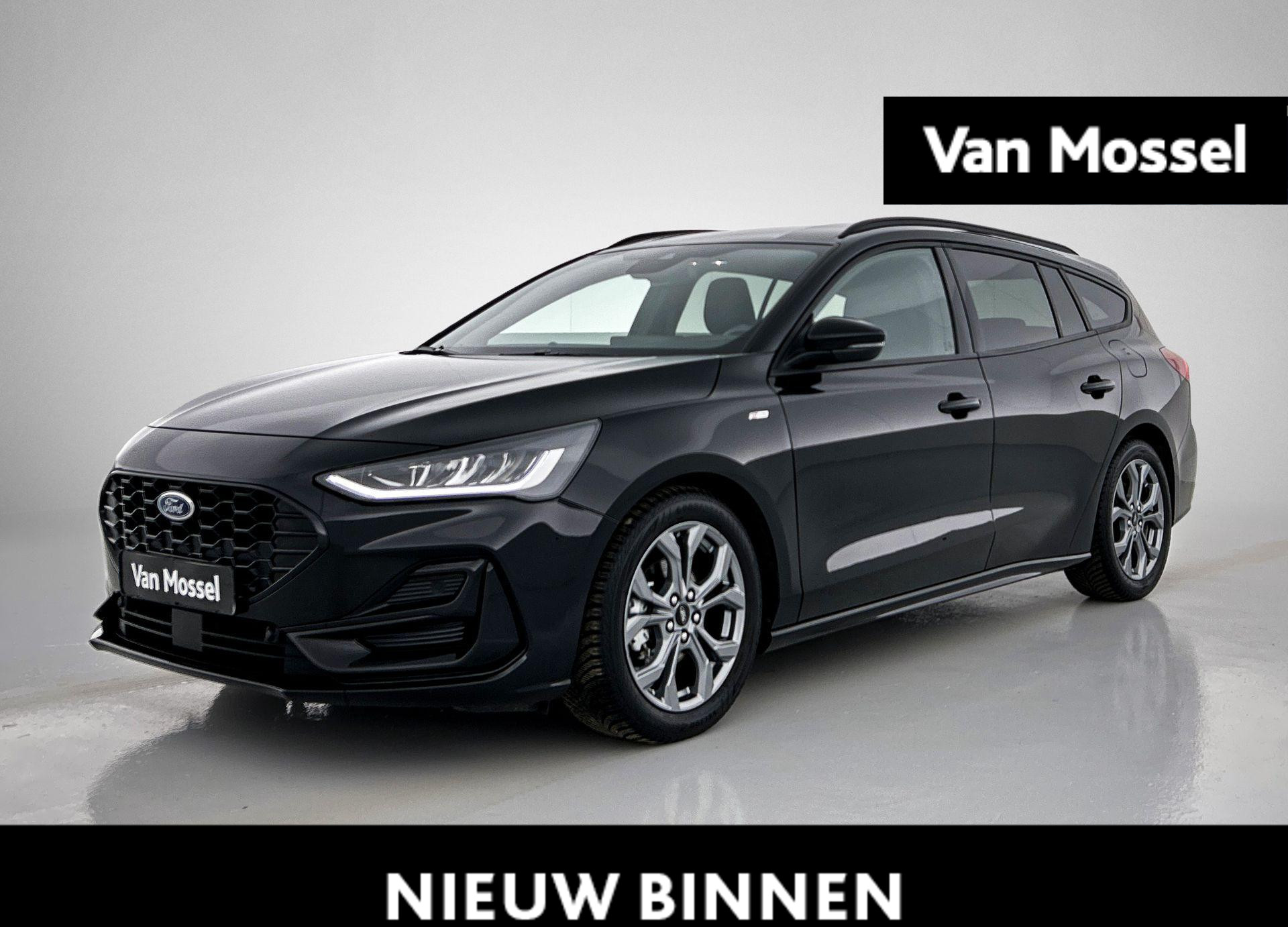 Ford Focus Wagon 1.0 EcoBoost Hybrid ST-Line | Automaat | Verwarmbare Voorstoelen/Stuurwiel/Voorruit | Draadloos Carplay | 17" LMV | All Season Banden |