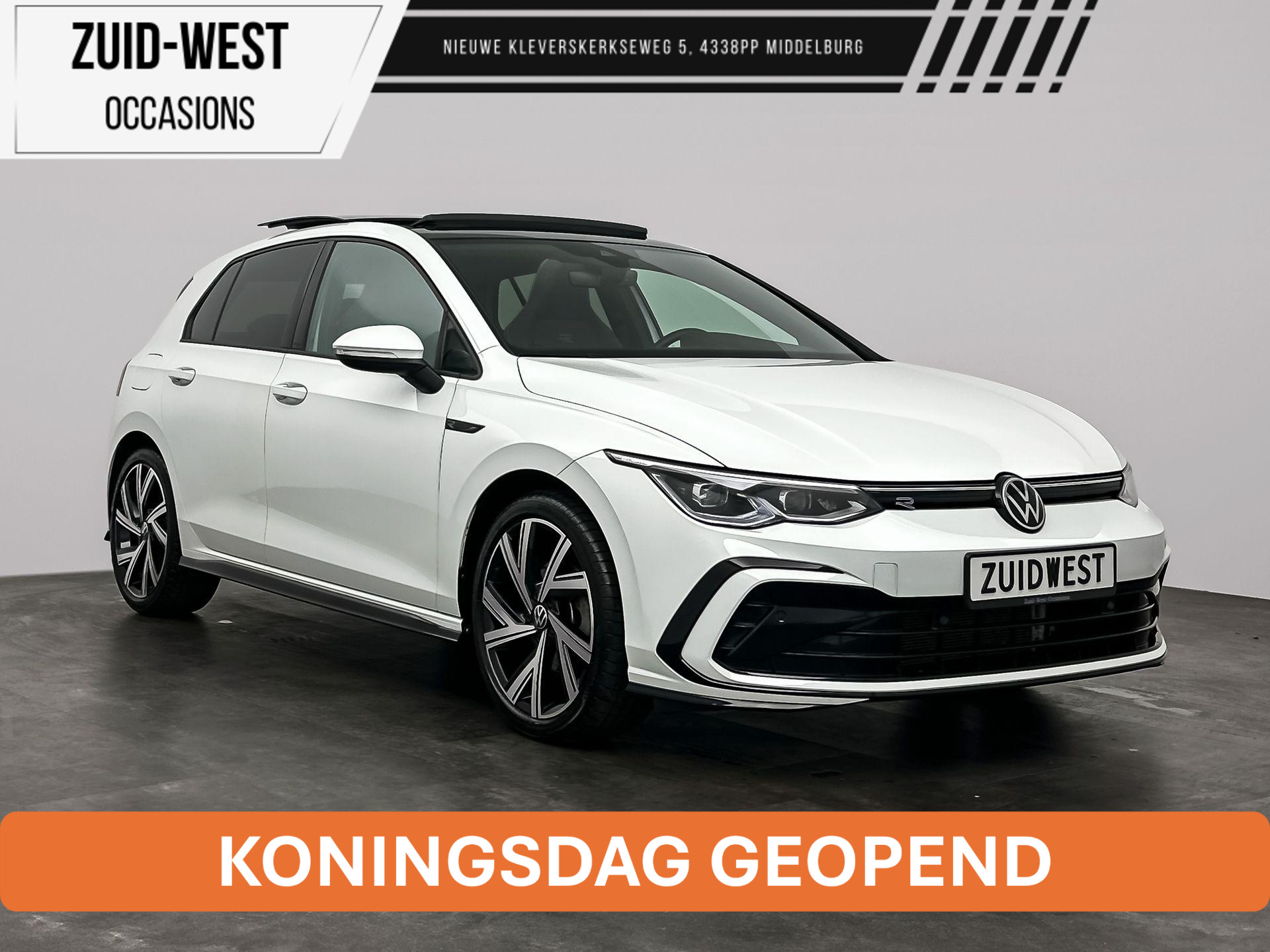 Volkswagen Golf 1.5 eTSI R-Line Pano ACC IQ Camera Sfeer