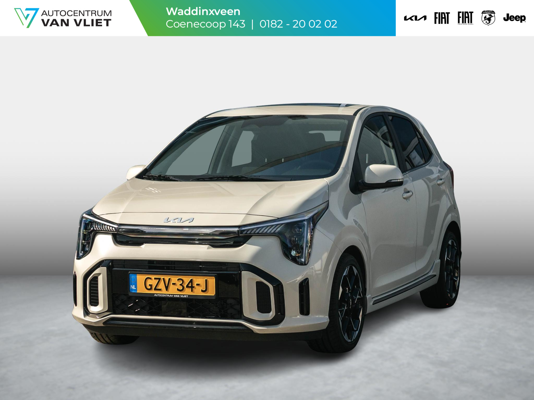 Kia Picanto 1.0 DPI GT-Line | MY25 | Stoel&Stuur Verwarming | Schuif/kanteldak | Clima | Cruise | Apple Carplay