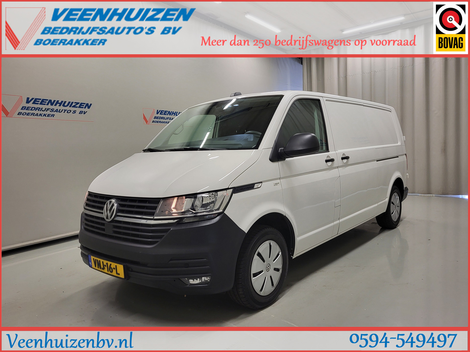 Volkswagen Transporter 2.0TDI 150pk L2/H1 Automaat Euro 6!
