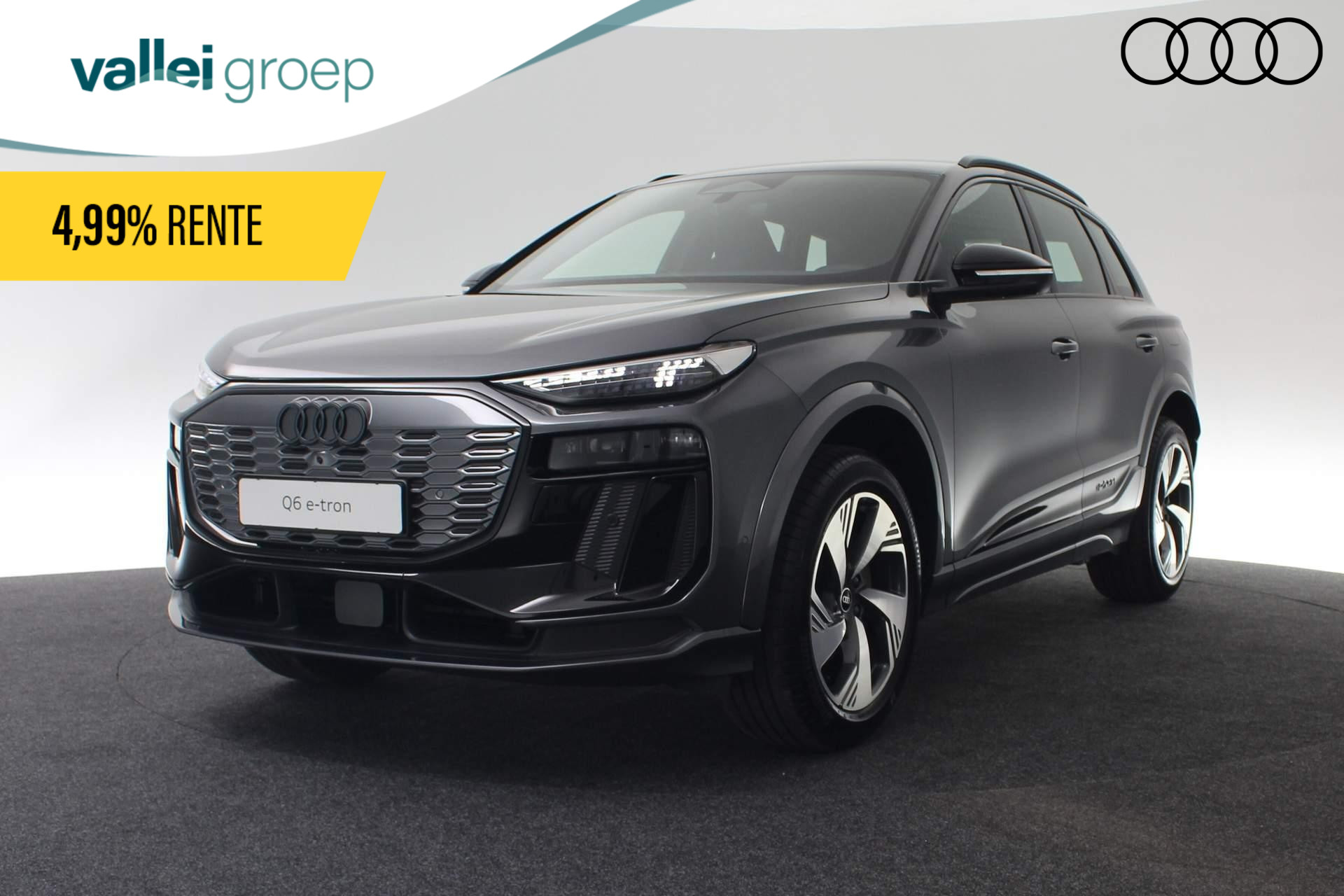 Audi Q6 e-tron S edition performance 100 kWh 225kW / 306 pk | Tech pro | Comfortpakket pro | S line exterieur