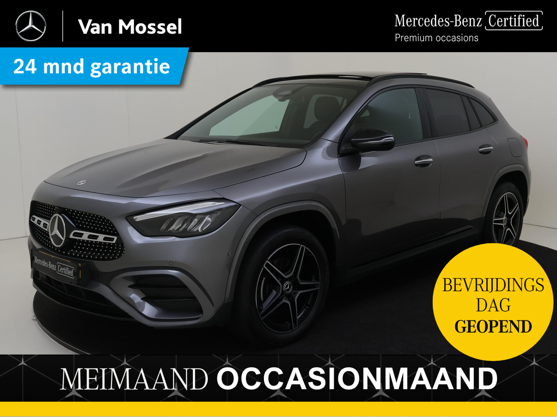 Mercedes-Benz GLA 250 e Star Edition AMG Line / Panoramadak/ Night/ Dodehoek/ Carplay