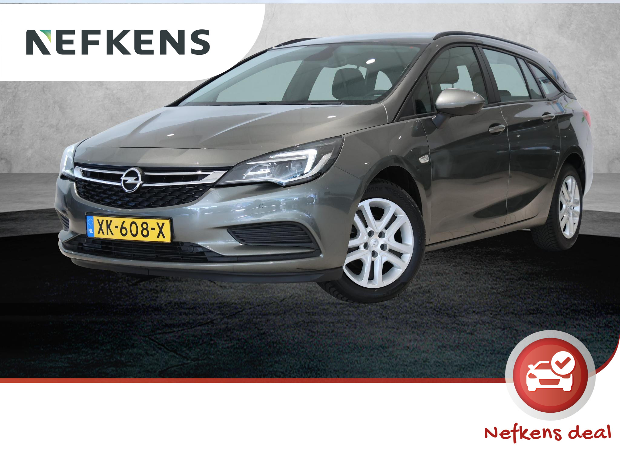 Opel Astra ST 105pk Turbo Online Edition | 1ste eigenaar | AGR stoelen | Navigatie | Airco | Parkeersensoren Voor/achter