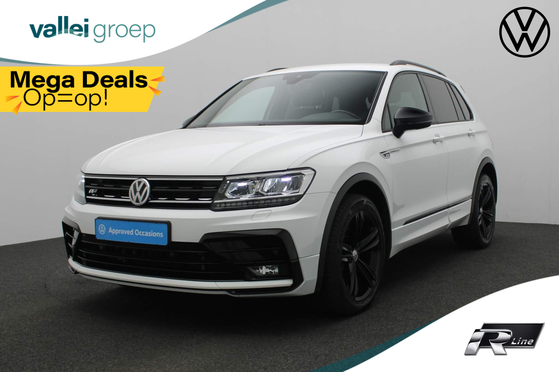 Volkswagen Tiguan 2.0 TSI 190PK DSG 4Motion R-Line 360 Camera | LED | Trekhaak | Standkachel | ACC | 19 inch