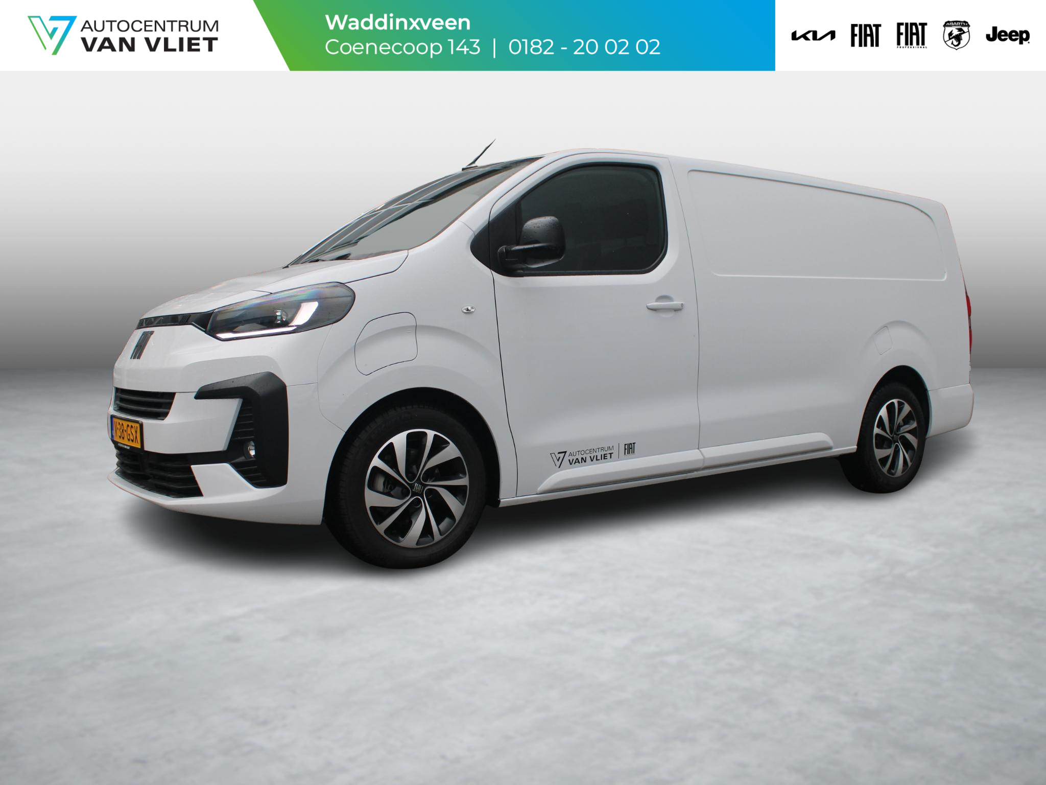 Fiat E-Scudo L3 75 kWh | Exterieur Pack | 17" | Pack City | Laadruimte Pack | Full LED | Beschikbaarheid in overleg