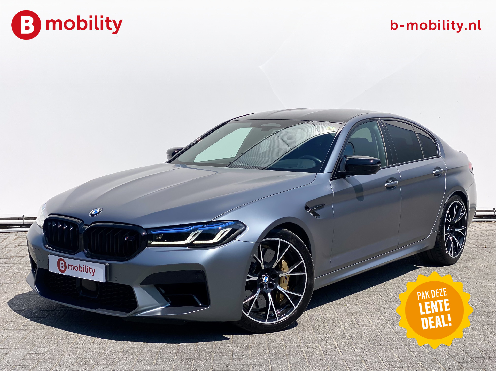 BMW M5 5-serie Competition 1e Eigenaar M Carbon-keramisch remmen | M-Drivers Pack | Personal CoPilot Pack | Soft-Close Portieren | M Multifunctionele voorstoelen | BMW Laserlights | Bowers & Wilkins Diamond Surroun