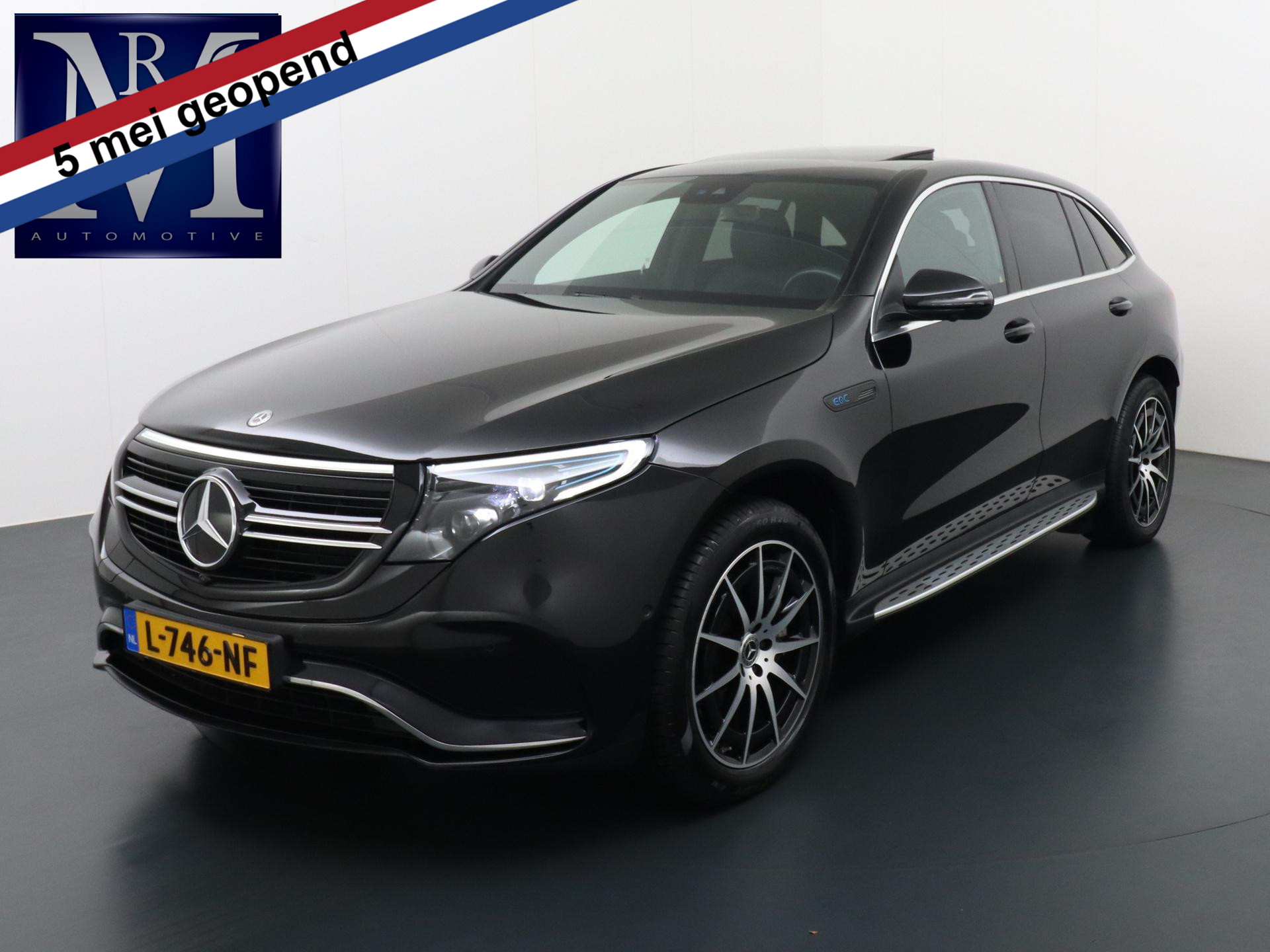 Mercedes-Benz EQC 400 4MATIC Premium Plus 80 kWh PANO | 360 CAMERA | LEDER/ALCANTARA | RIJKLAAR INCL. 12 MND. BOVAGGARANTIE