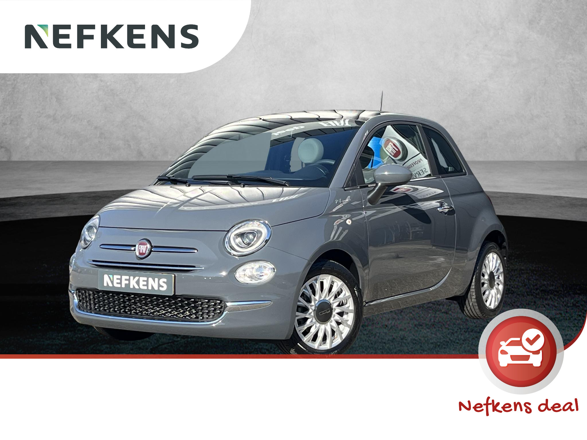 Fiat 500 1.0 Hybrid Dolcevita | 1ste eigenaar | Glazen dak | Parkeersensoren | Apple CarPlay/Android Auto