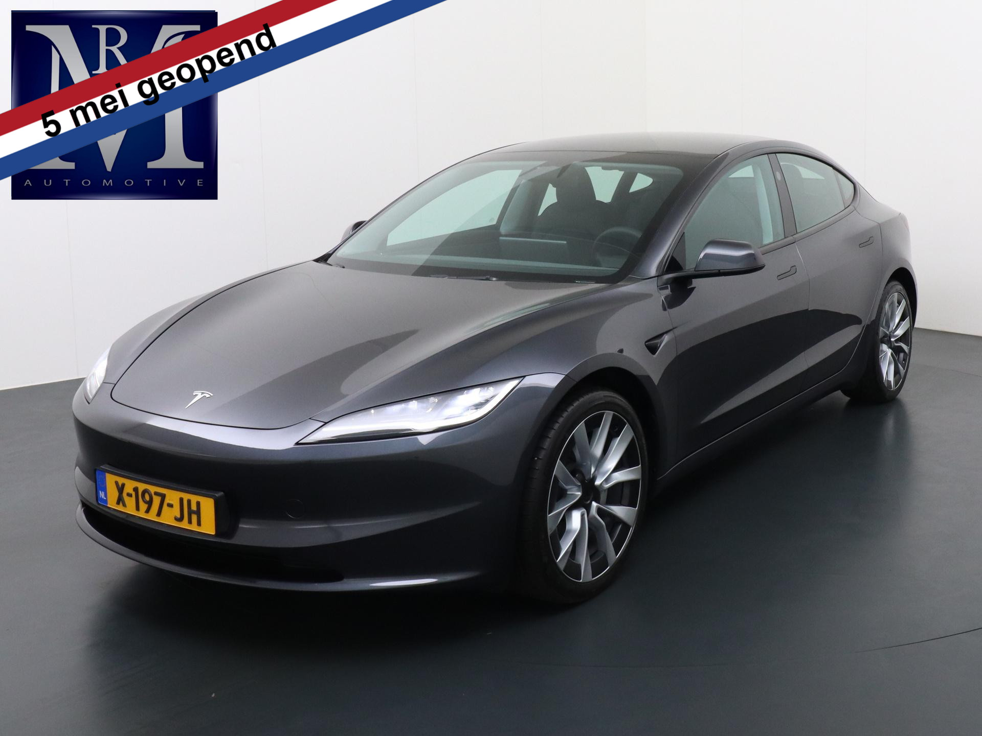 Tesla Model 3 Long Range AWD 78 kWh AUTOPILOT | LEDER | RIJKLAAR INCL. TESLA GARANTIE T/M 12-2027 | ORIG. NL. NAP KM.
